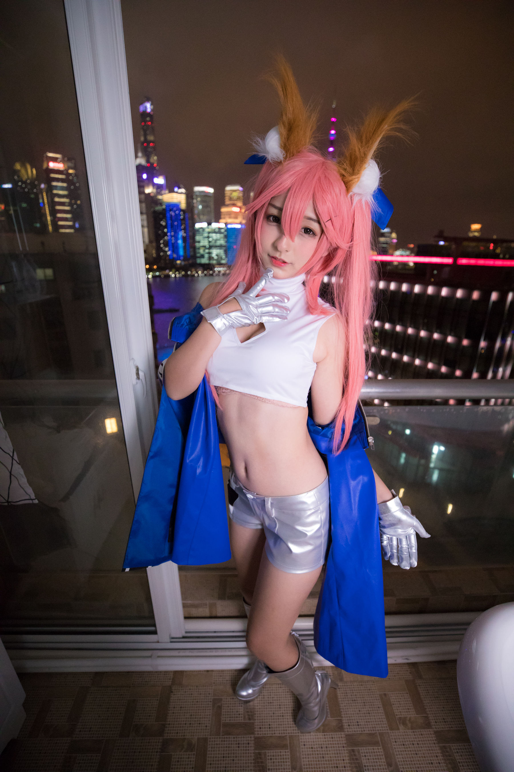 [萝莉COS] 神楽板真冬 目標はあなた、エンジン全開！！