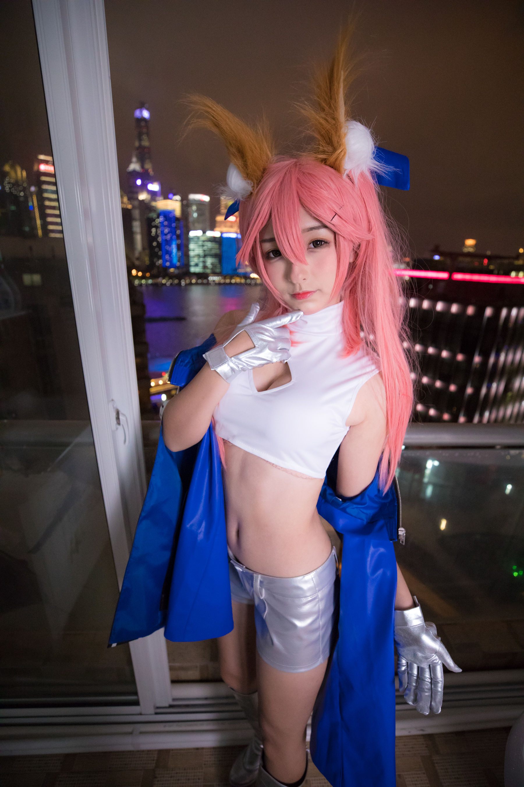 [萝莉COS] 神楽板真冬 目標はあなた、エンジン全開！！