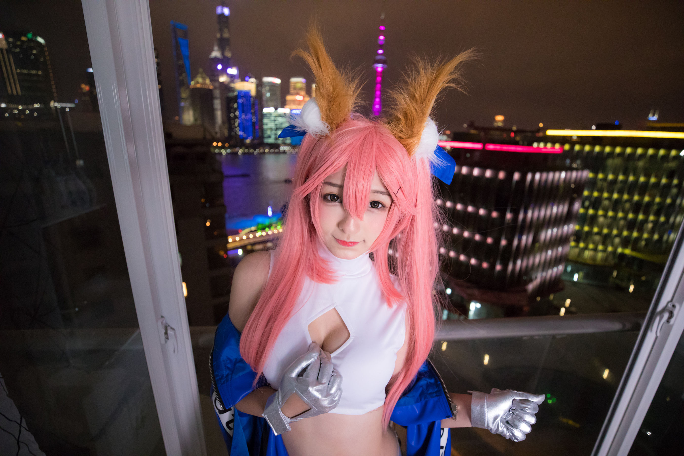 [萝莉COS] 神楽板真冬 目標はあなた、エンジン全開！！