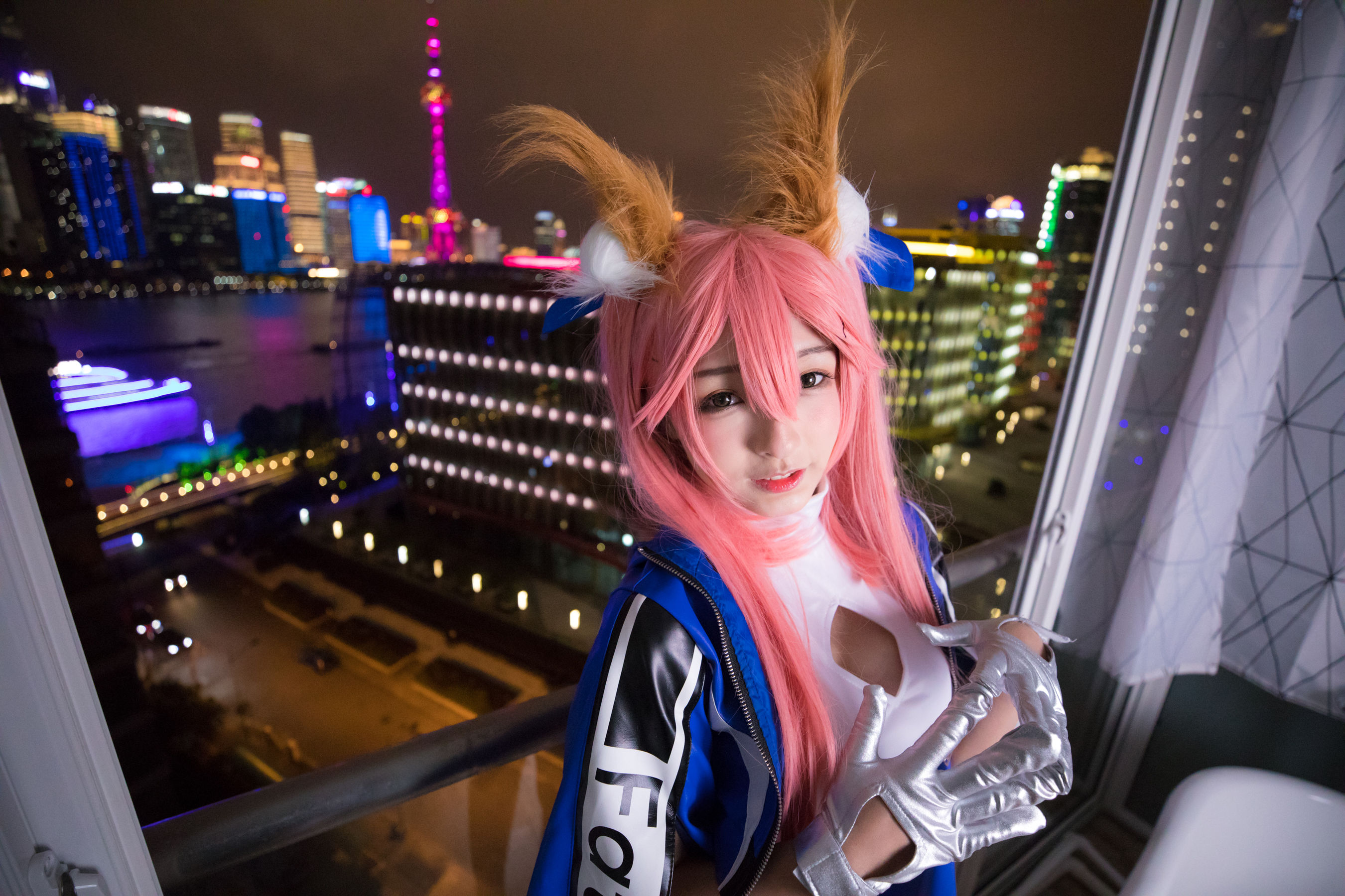 [萝莉COS] 神楽板真冬 目標はあなた、エンジン全開！！