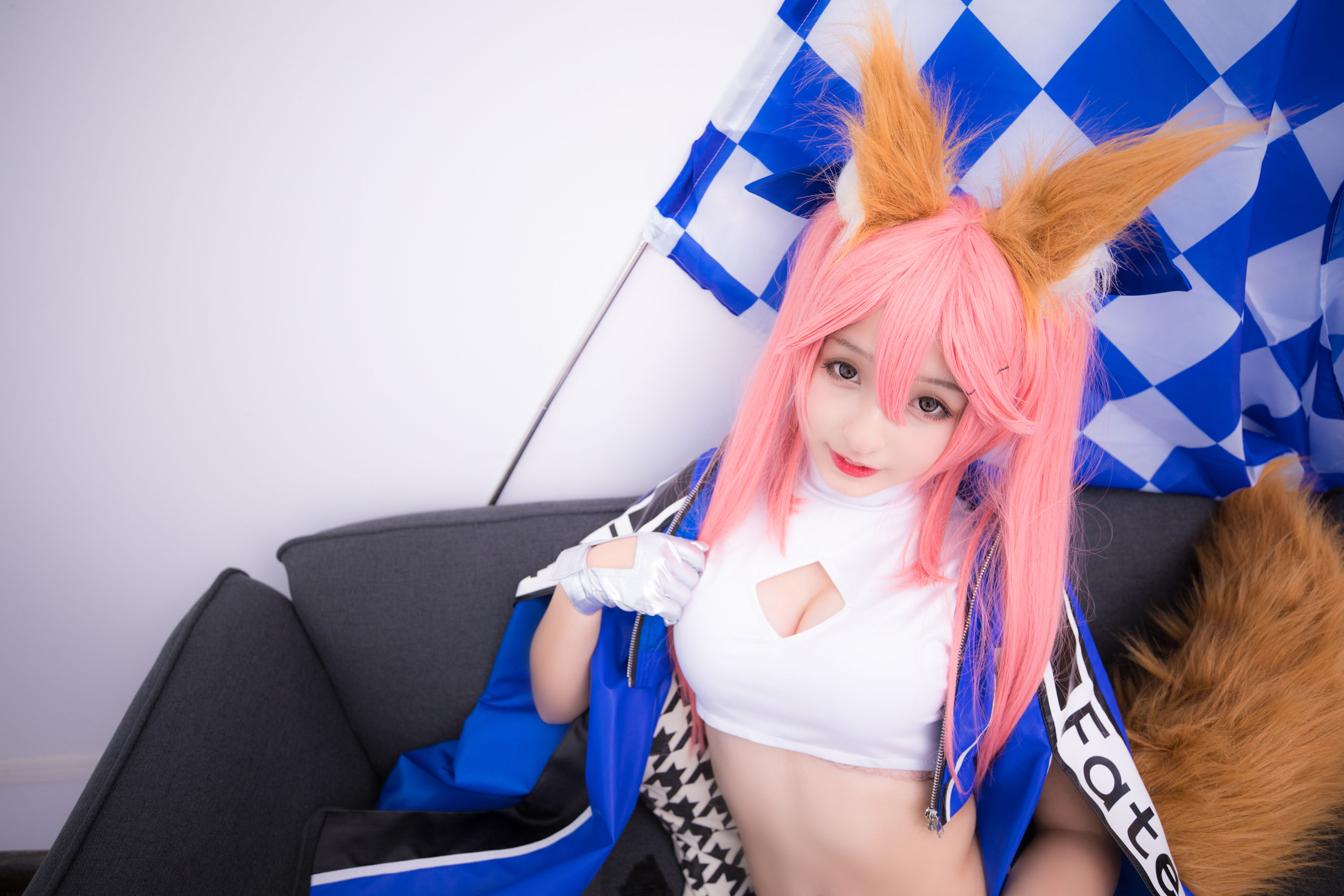 [萝莉COS] 神楽板真冬 目標はあなた、エンジン全開！！