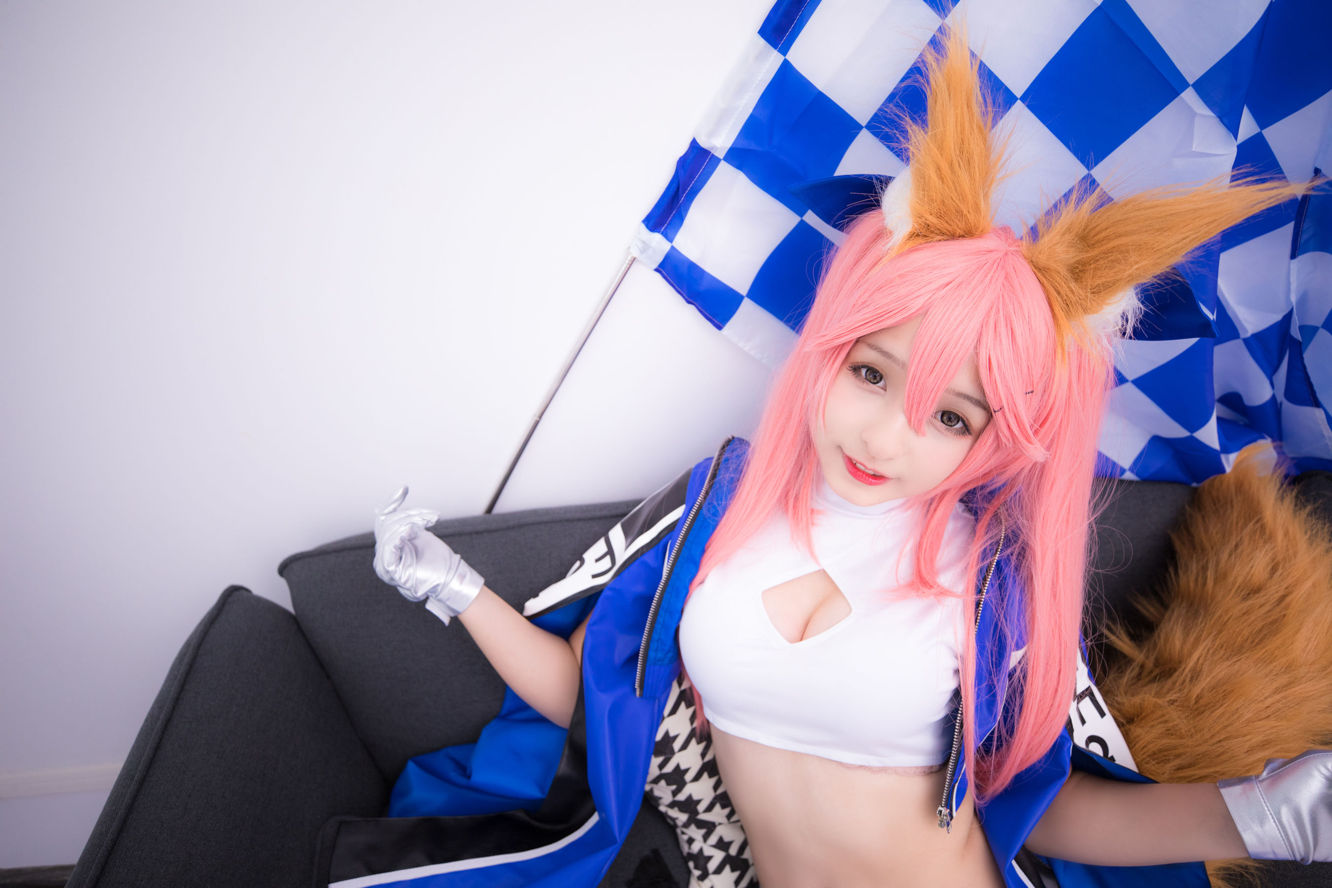 [萝莉COS] 神楽板真冬 目標はあなた、エンジン全開！！