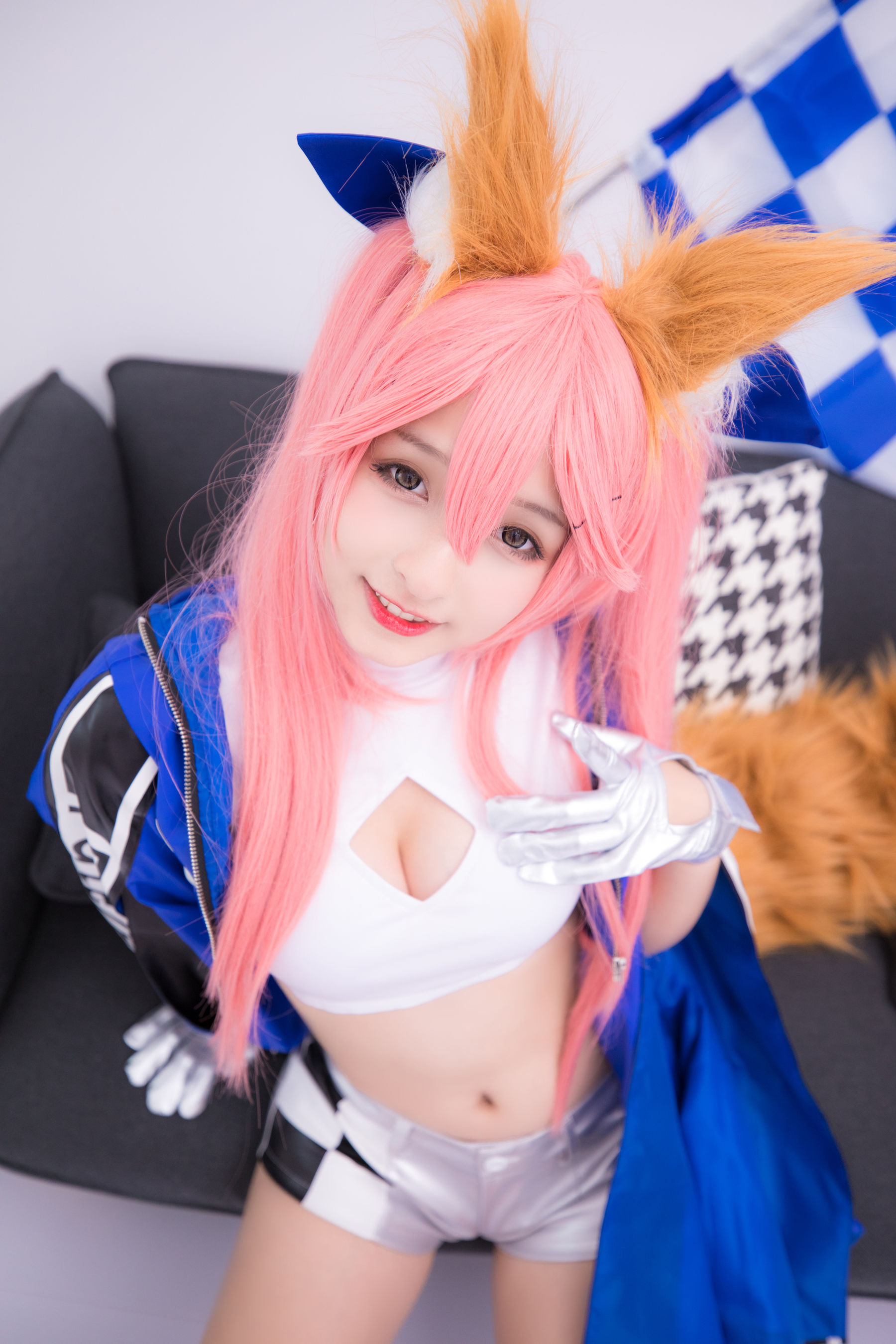 [萝莉COS] 神楽板真冬 目標はあなた、エンジン全開！！
