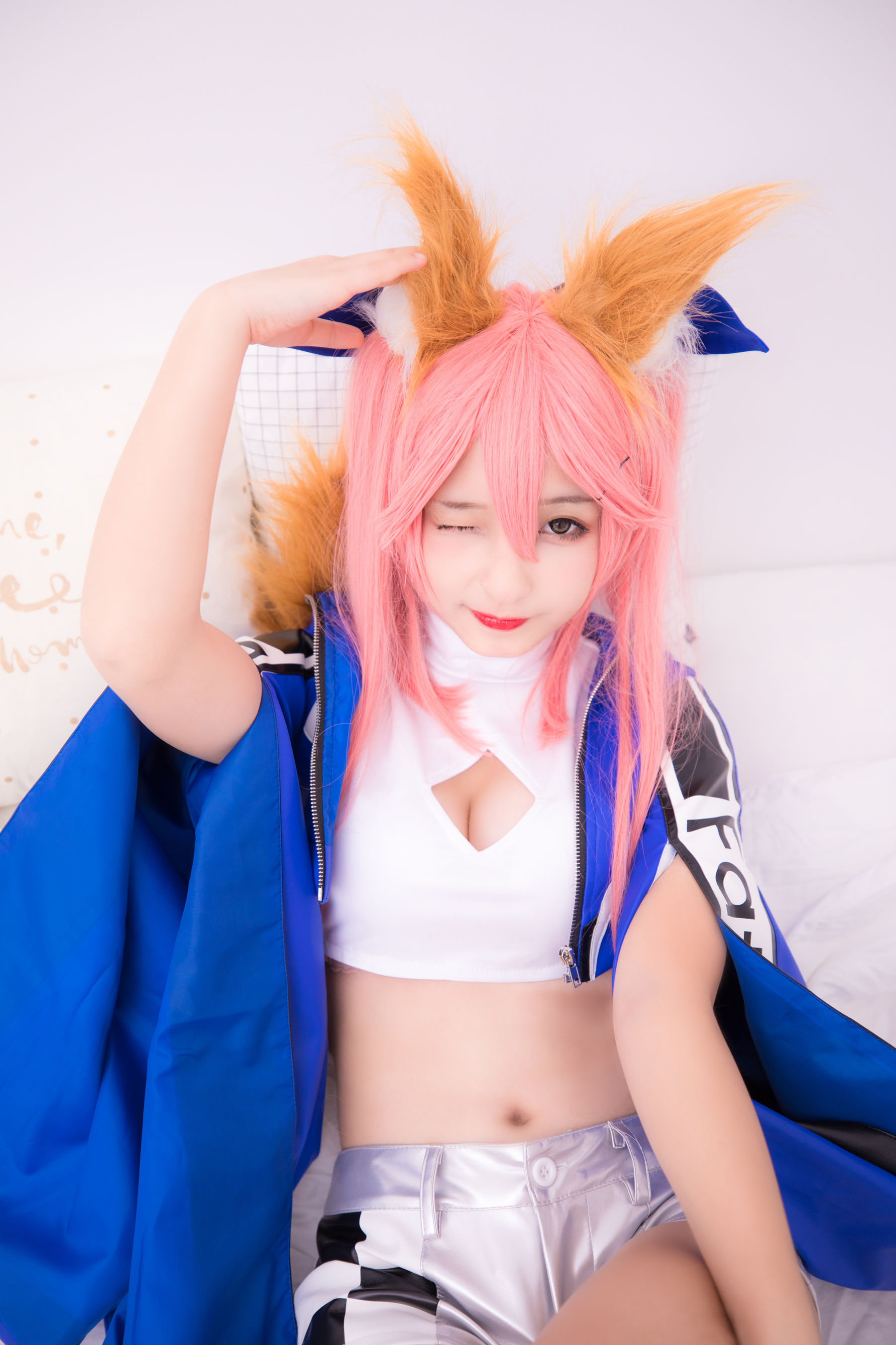 [萝莉COS] 神楽板真冬 目標はあなた、エンジン全開！！
