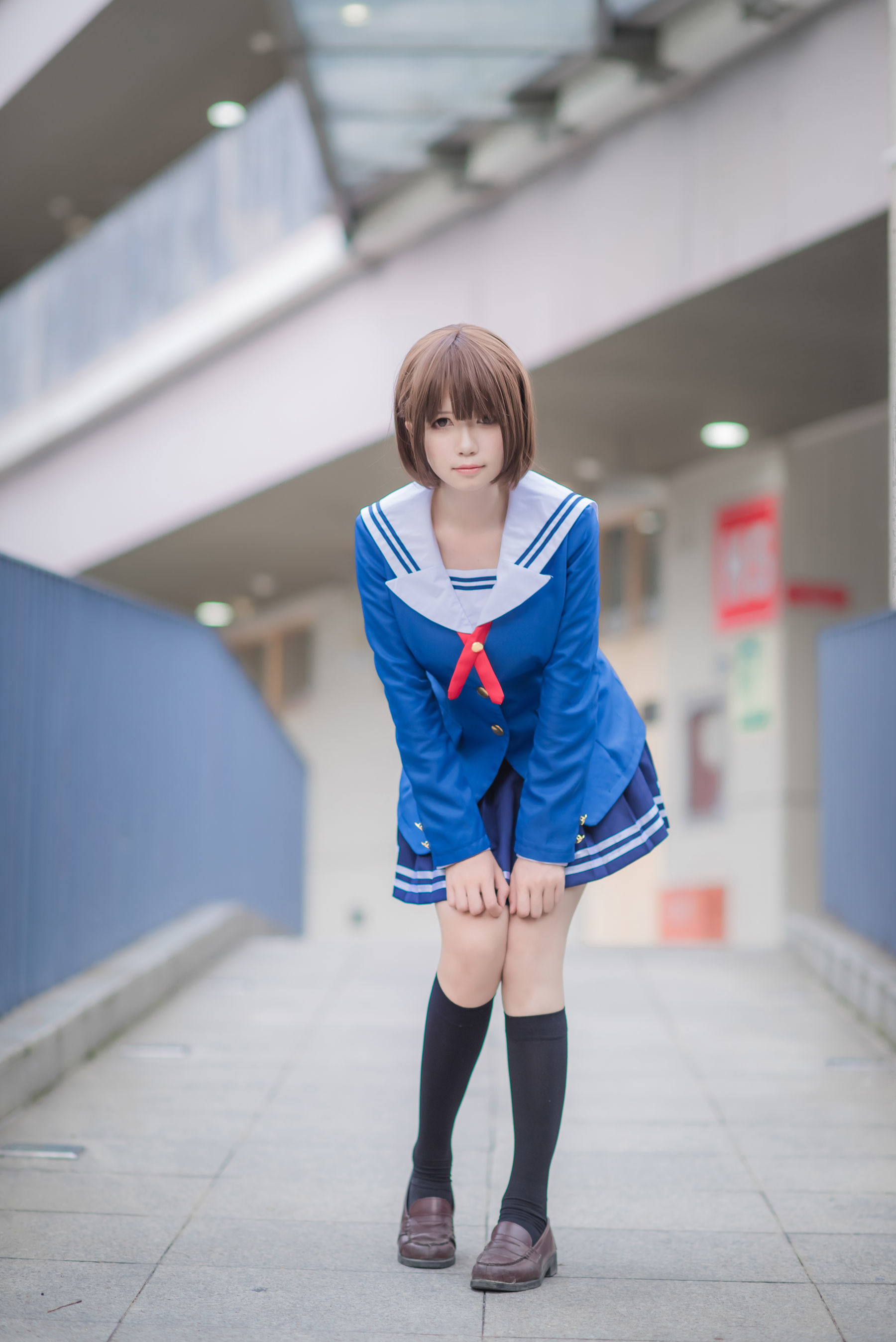 [萝莉COS] 白金Saki - 校服