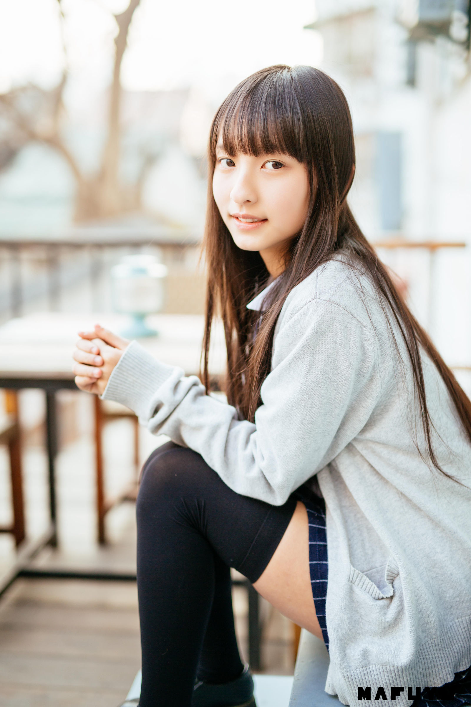 [萝莉COS] 神楽板真冬 JK学生系列套图