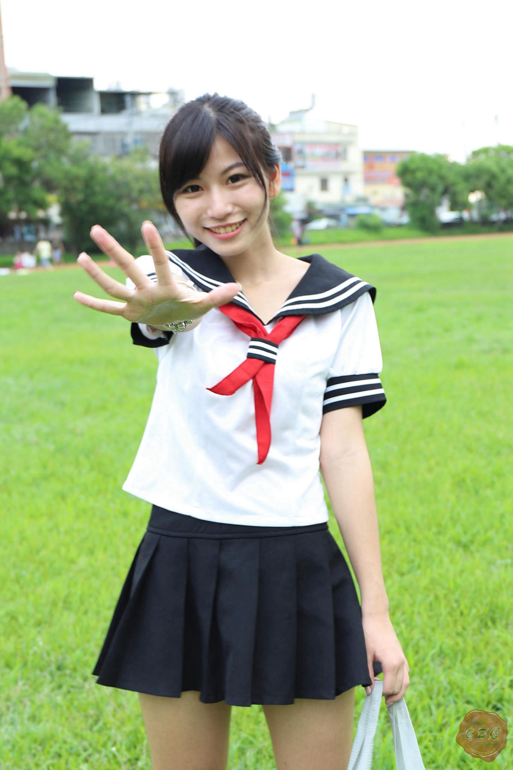 [台湾美女]制服の女生 No.001 林温蒂