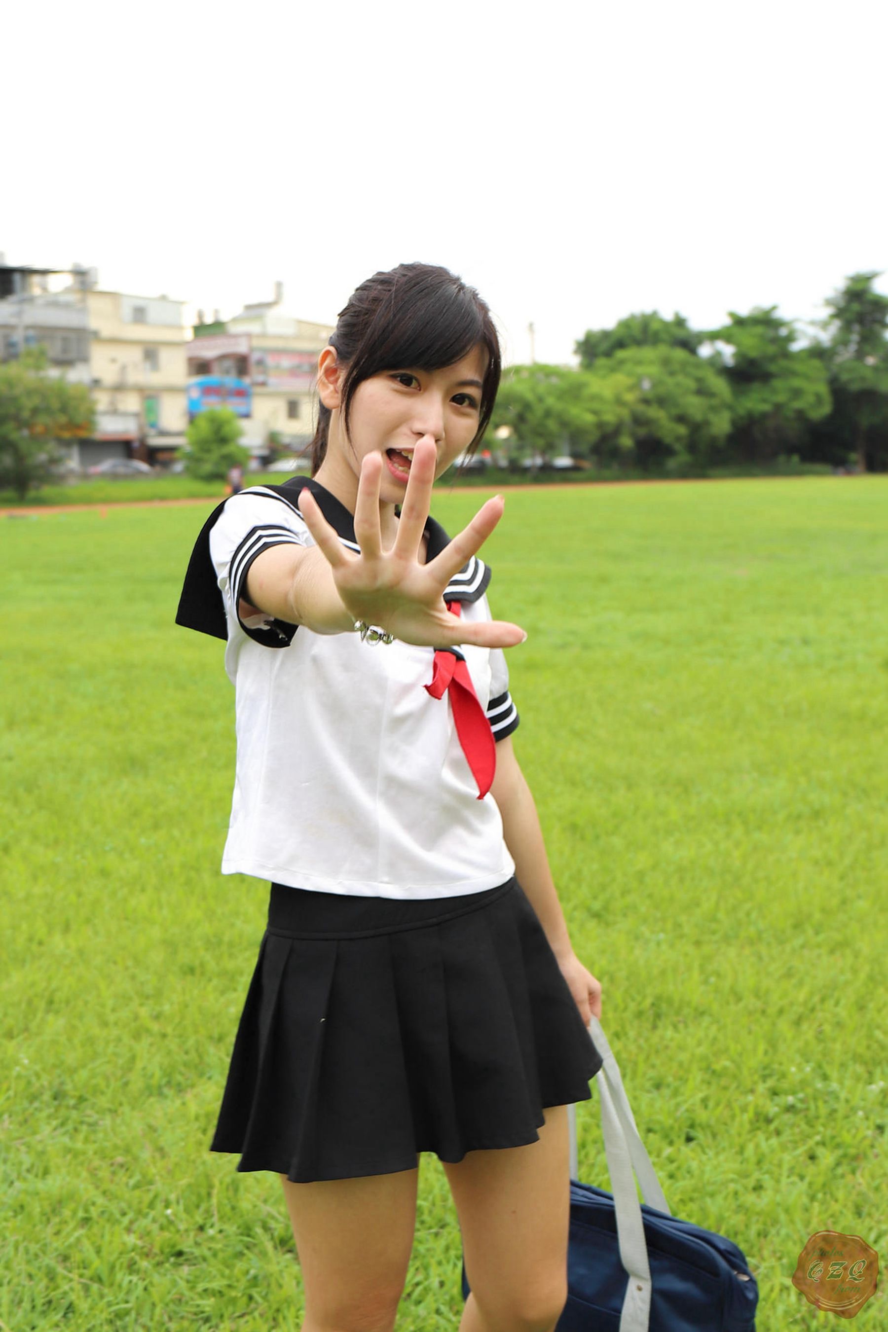 [台湾美女]制服の女生 No.001 林温蒂