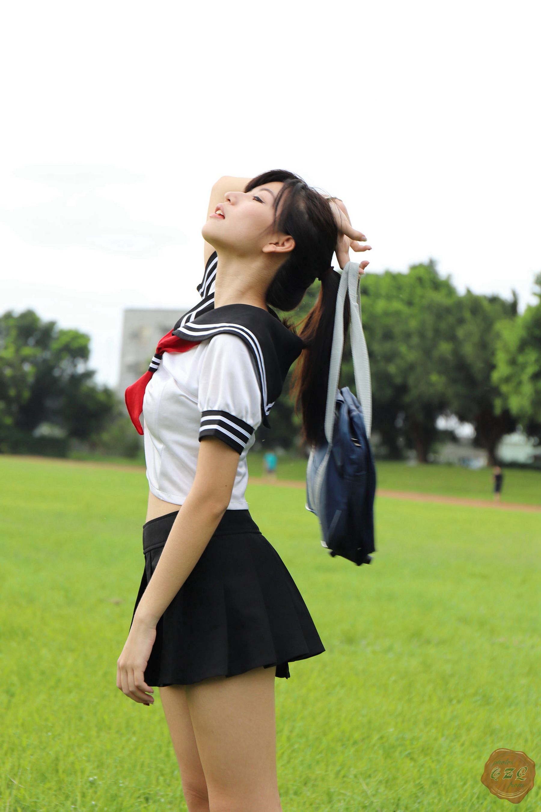 [台湾美女]制服の女生 No.001 林温蒂
