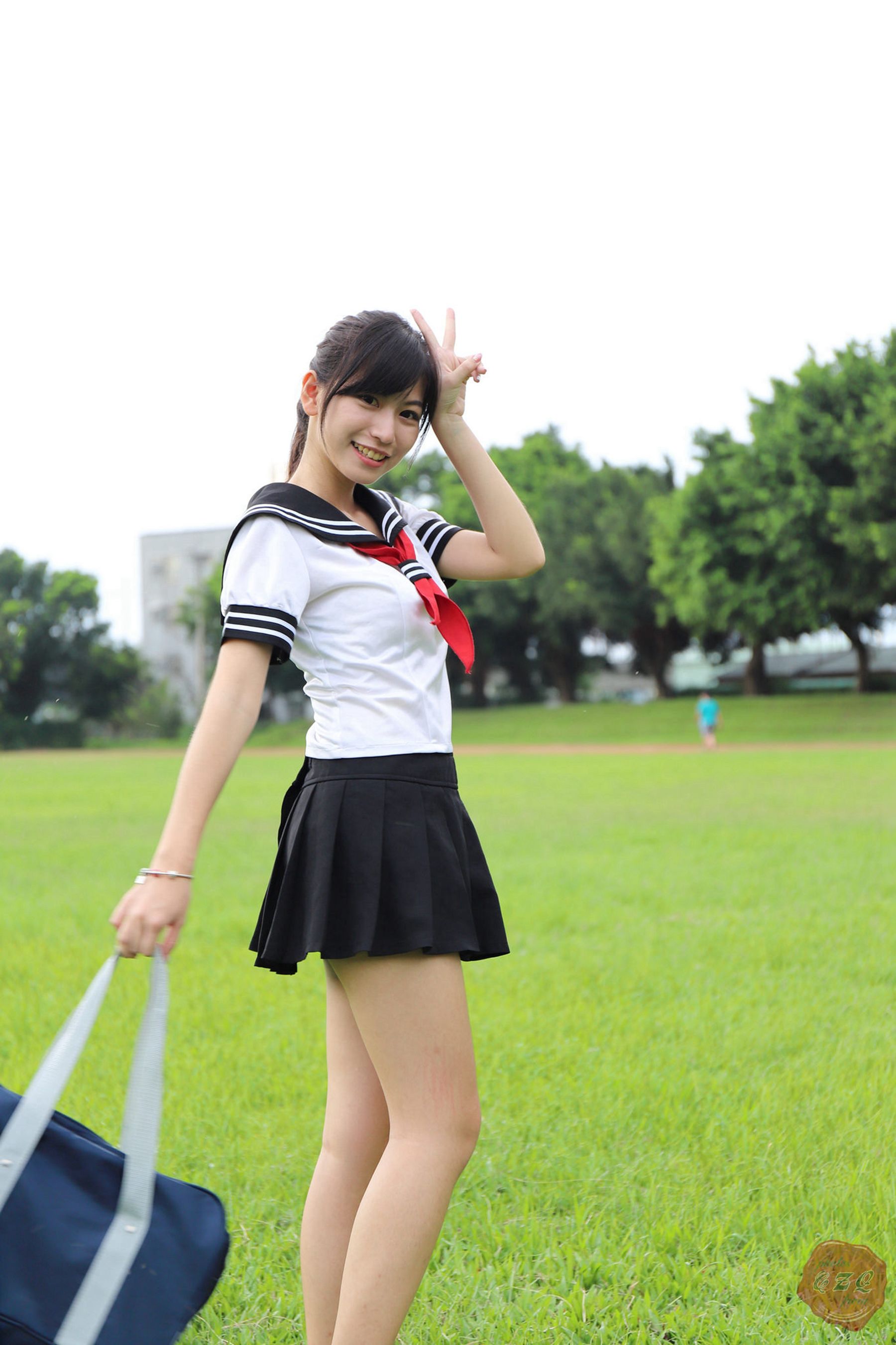 [台湾美女]制服の女生 No.001 林温蒂