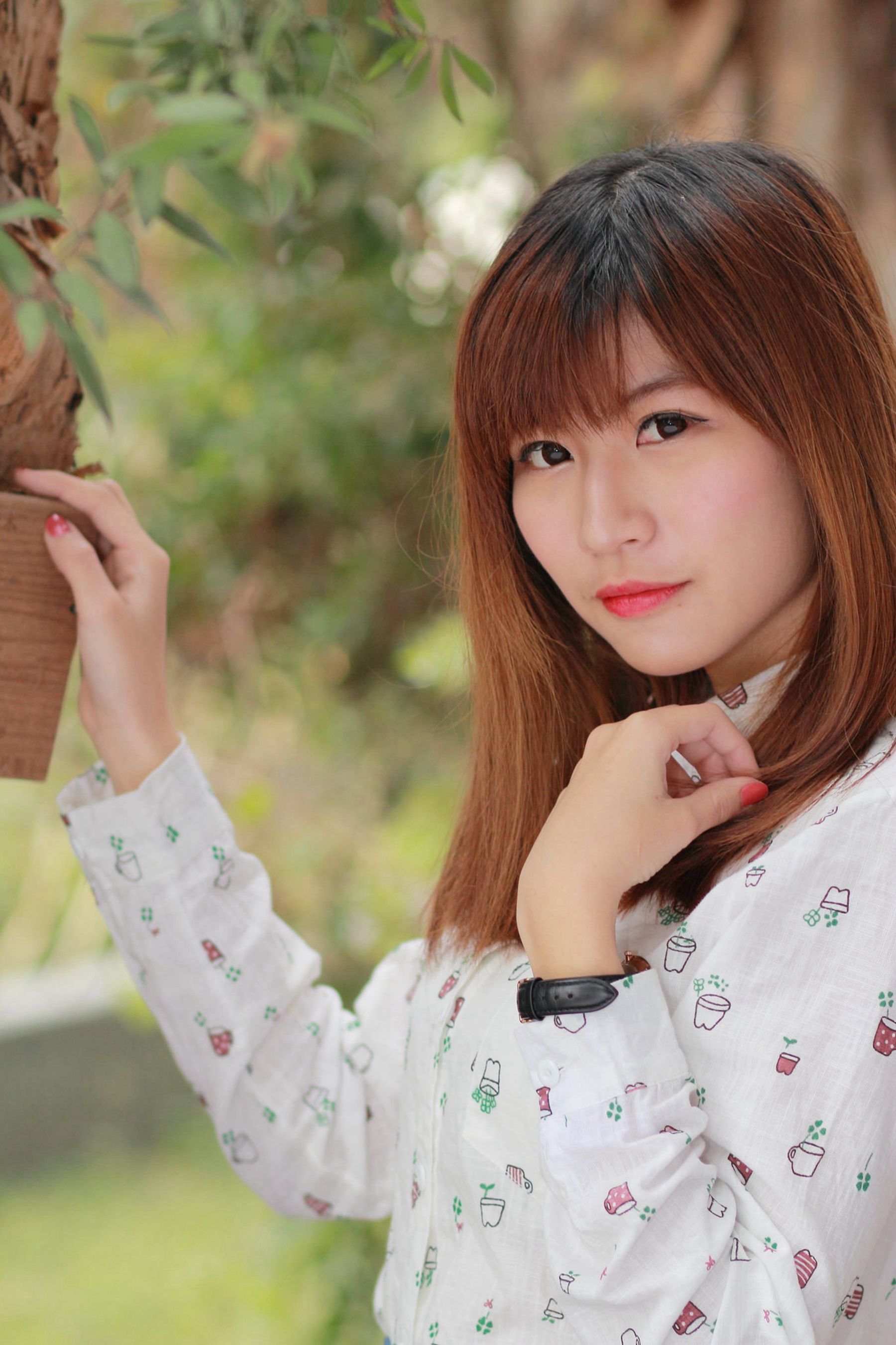 [台湾美女]制服の女生 No.001 林温蒂
