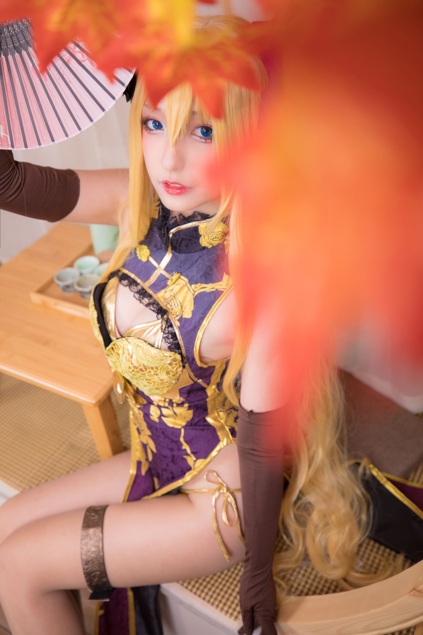 [萝莉COS] 神楽板真冬 艳娘幻梦谭 金莲