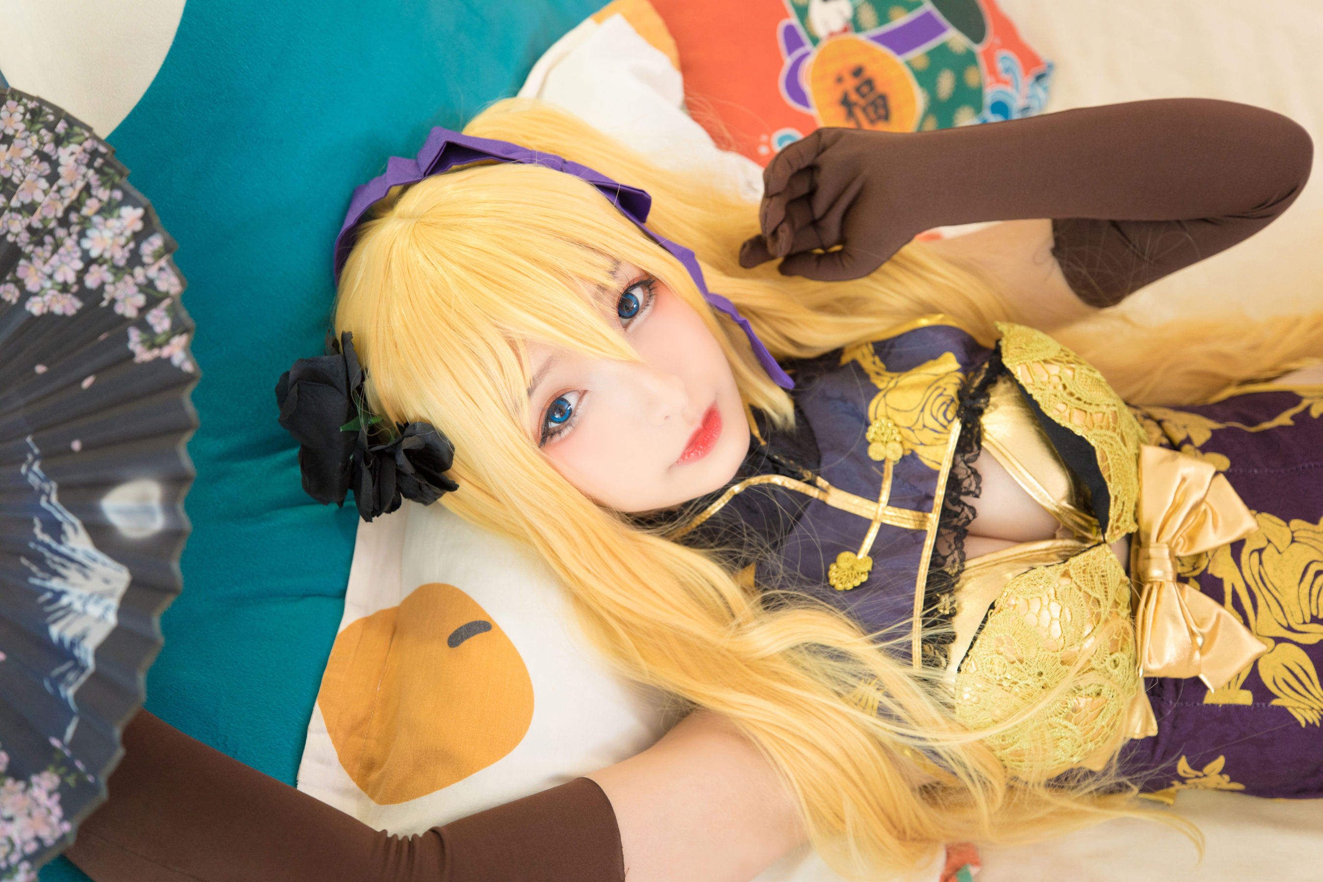 [萝莉COS] 神楽板真冬 艳娘幻梦谭 金莲
