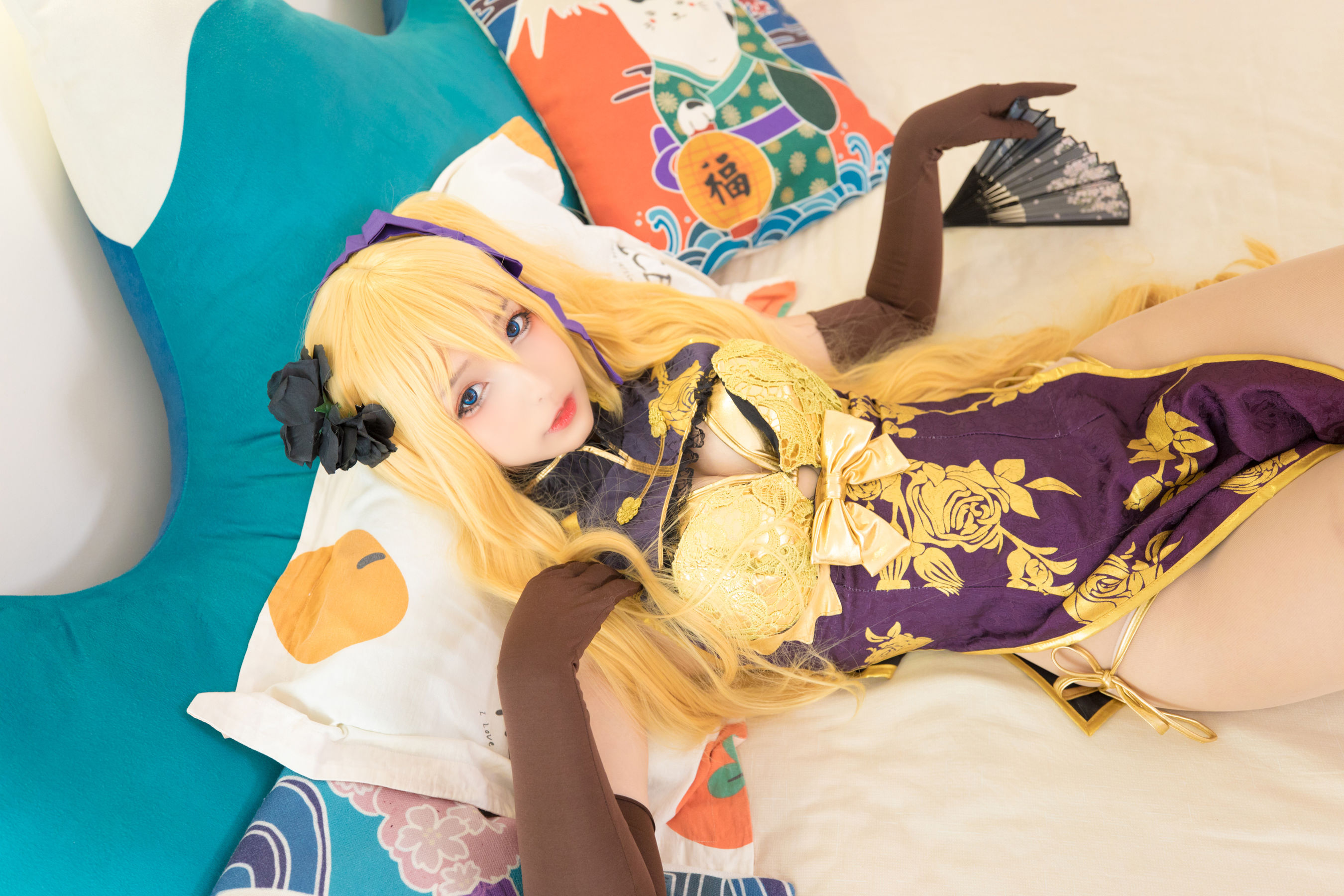 [萝莉COS] 神楽板真冬 艳娘幻梦谭 金莲