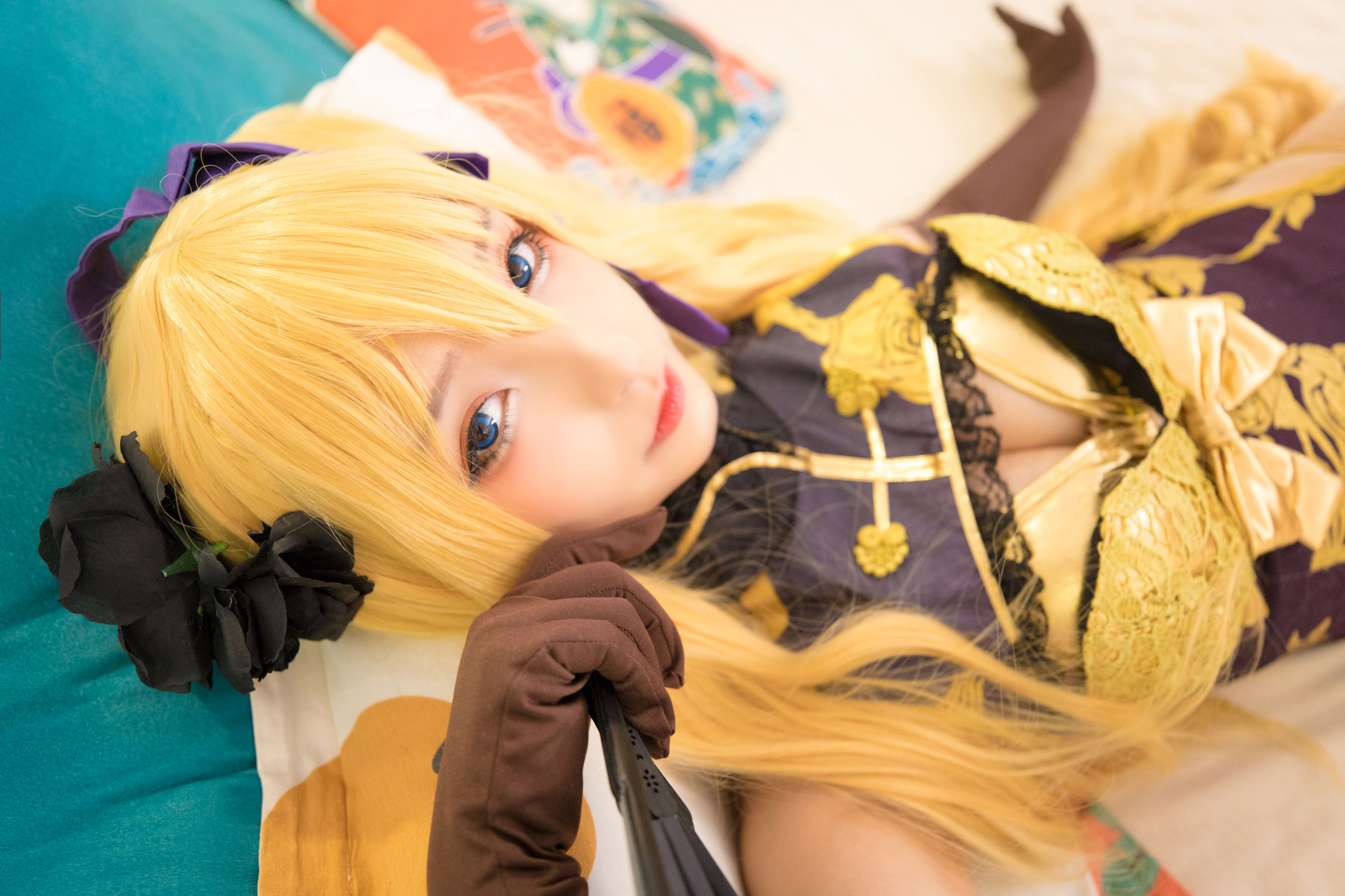 [萝莉COS] 神楽板真冬 艳娘幻梦谭 金莲
