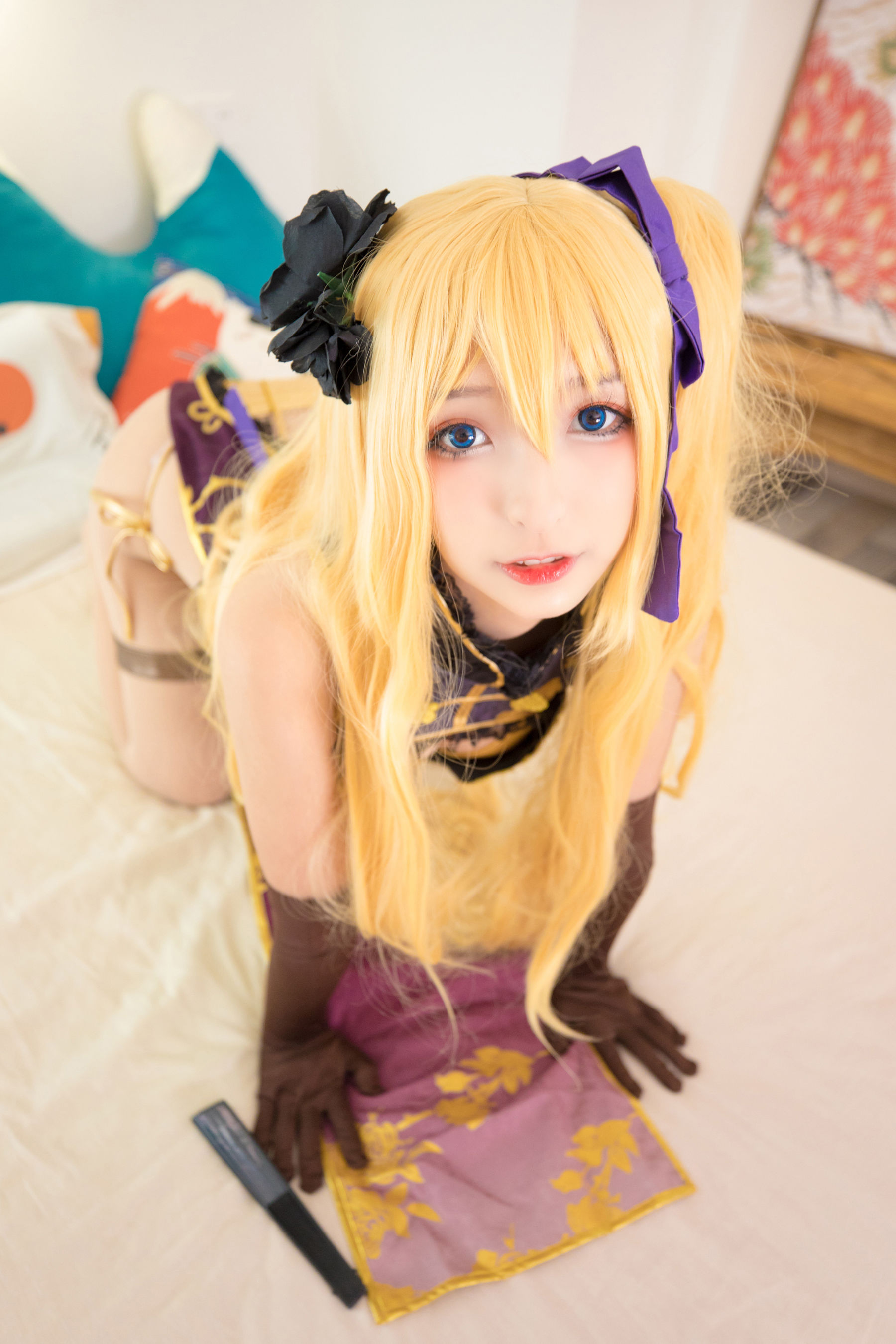 [萝莉COS] 神楽板真冬 艳娘幻梦谭 金莲