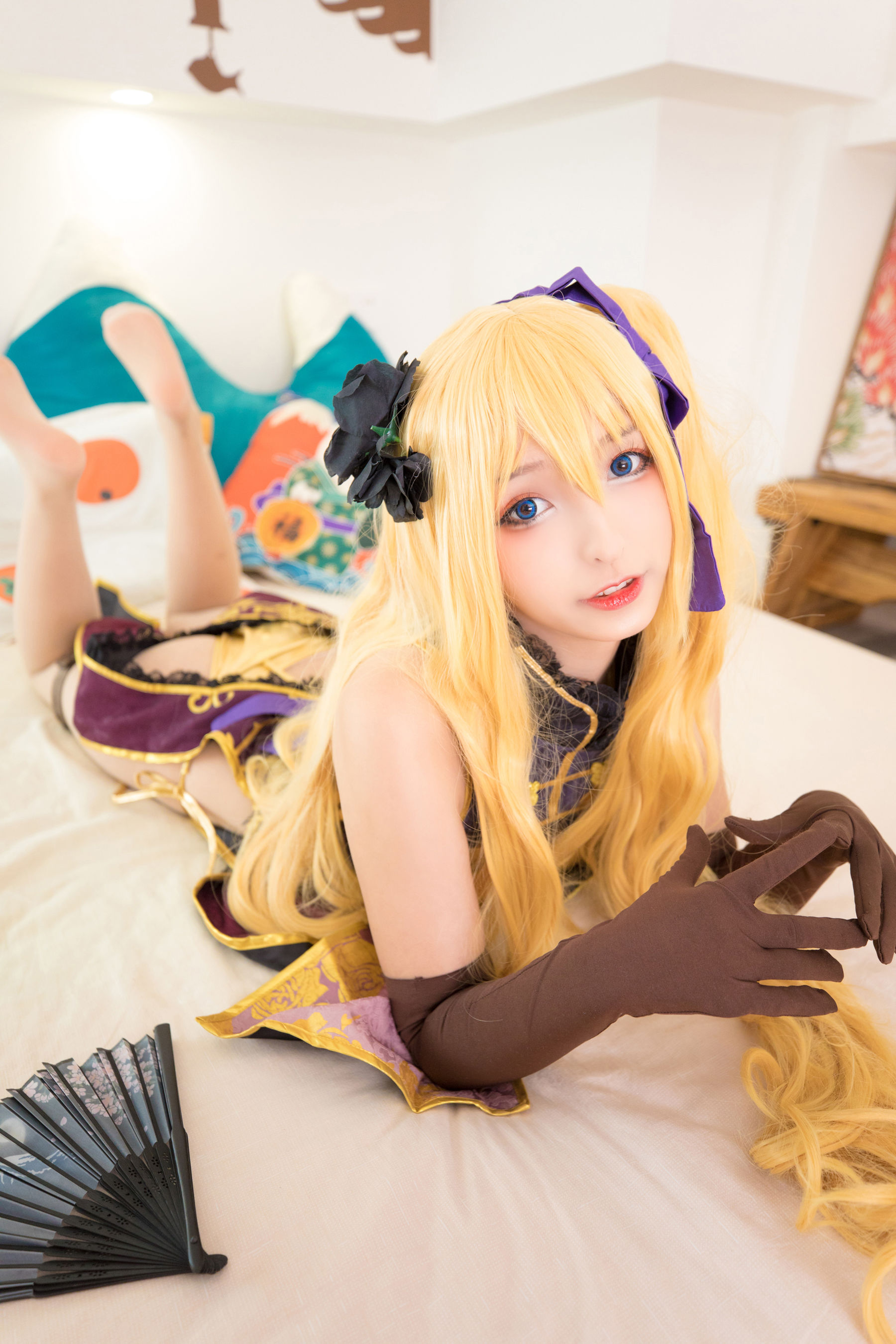 [萝莉COS] 神楽板真冬 艳娘幻梦谭 金莲