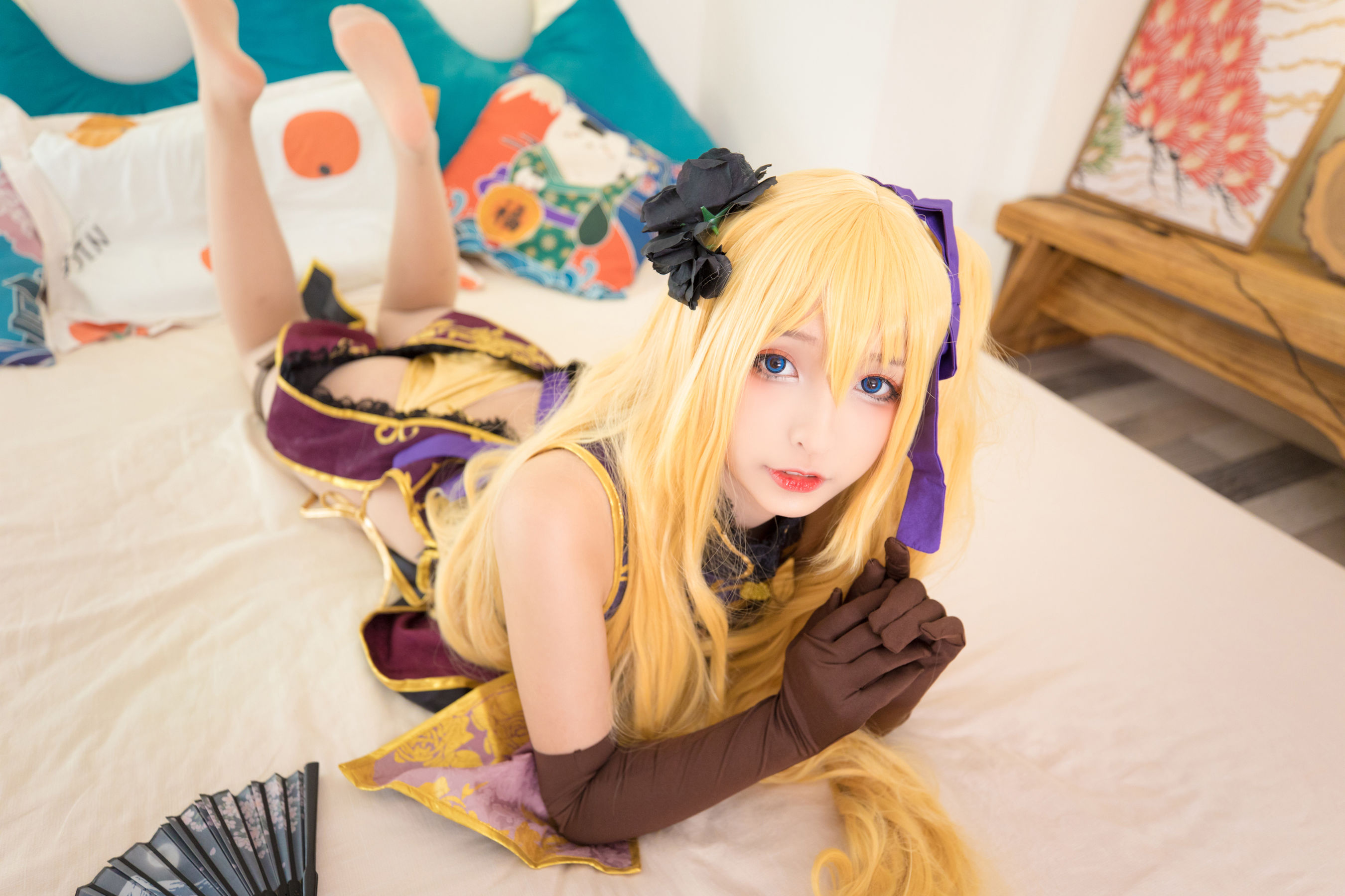 [萝莉COS] 神楽板真冬 艳娘幻梦谭 金莲