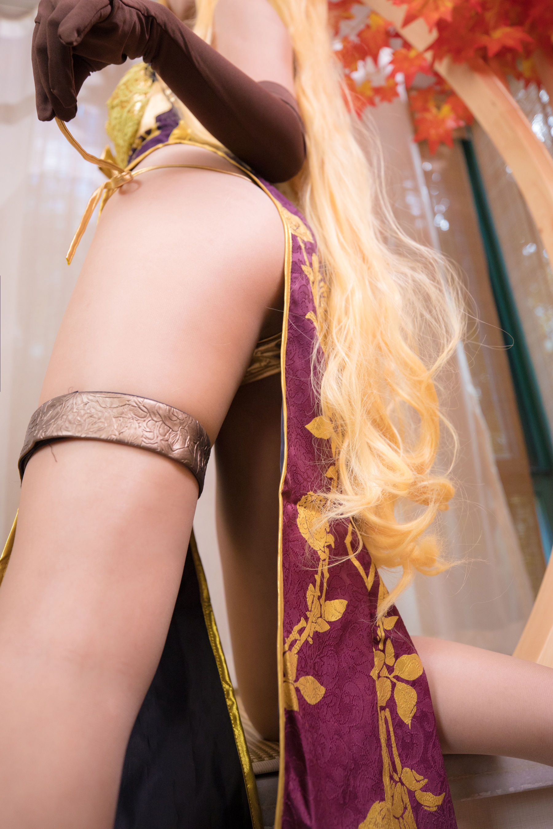 [萝莉COS] 神楽板真冬 艳娘幻梦谭 金莲