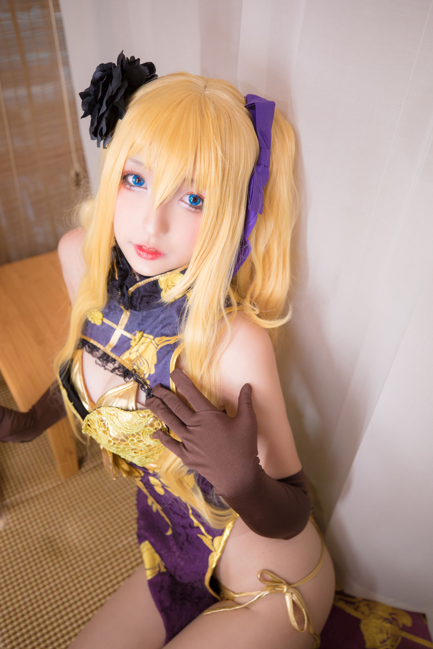 [萝莉COS] 神楽板真冬 艳娘幻梦谭 金莲