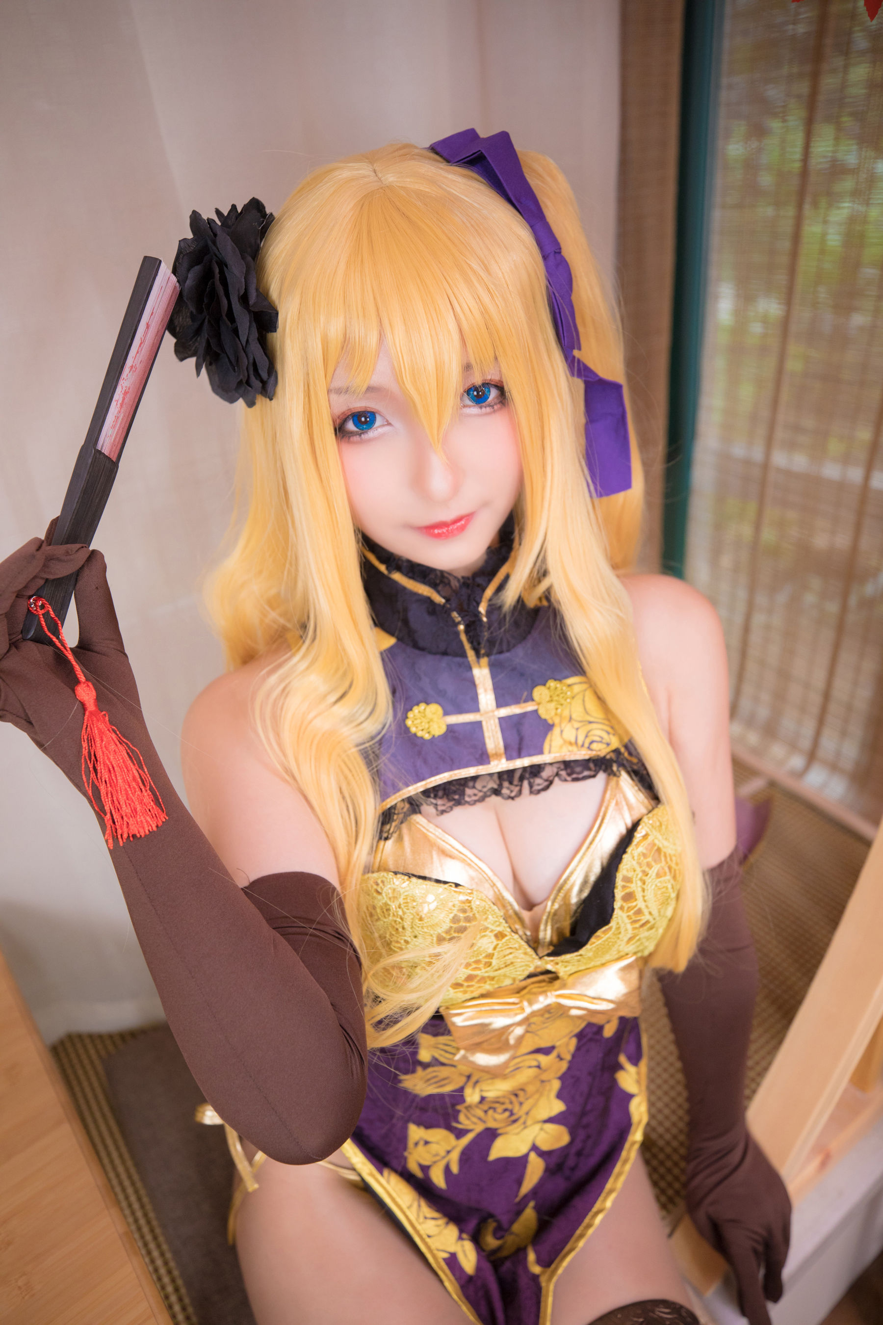[萝莉COS] 神楽板真冬 艳娘幻梦谭 金莲