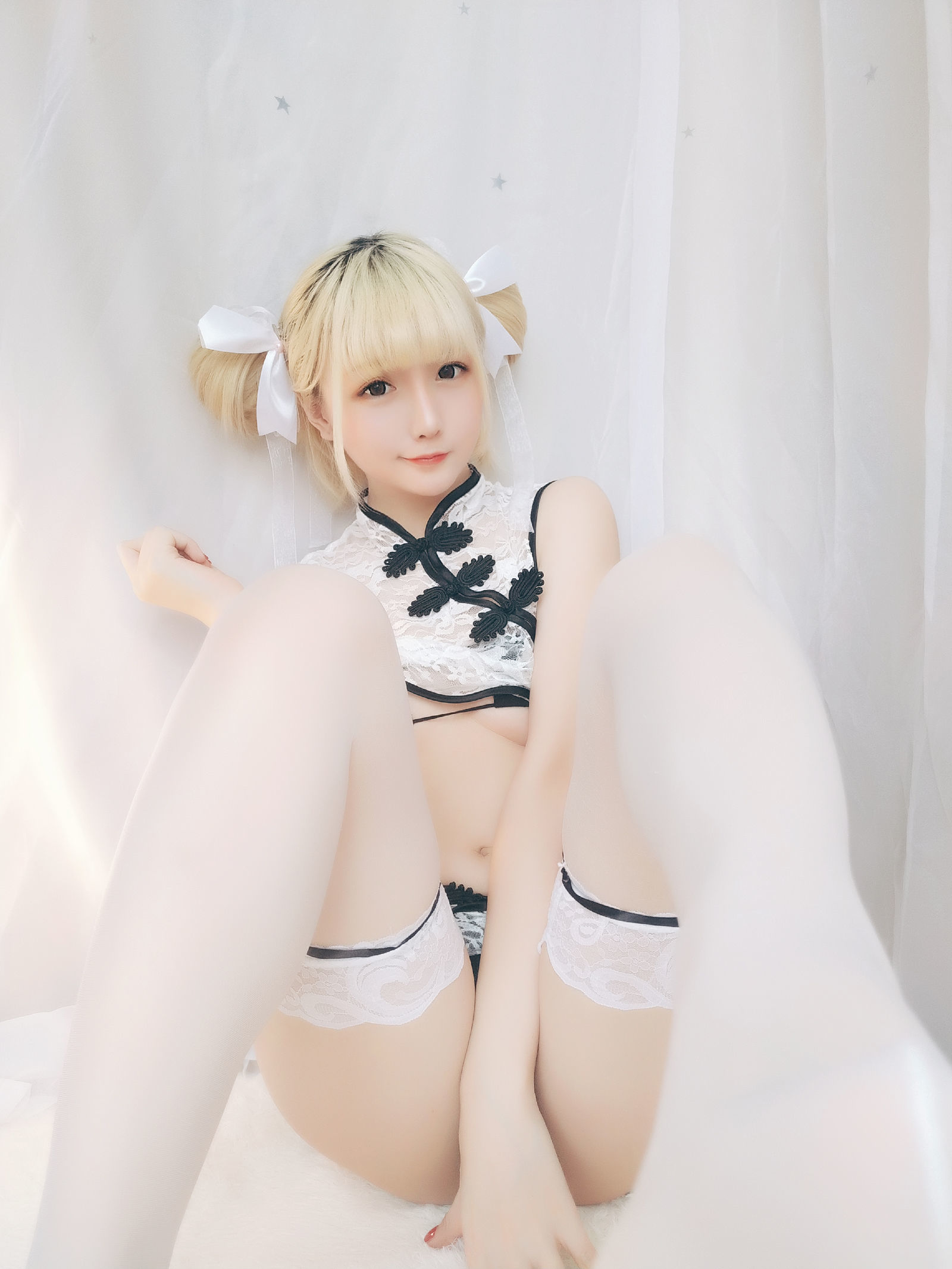 [萝莉COS] 星之迟迟 VOL.16 熊猫旗袍