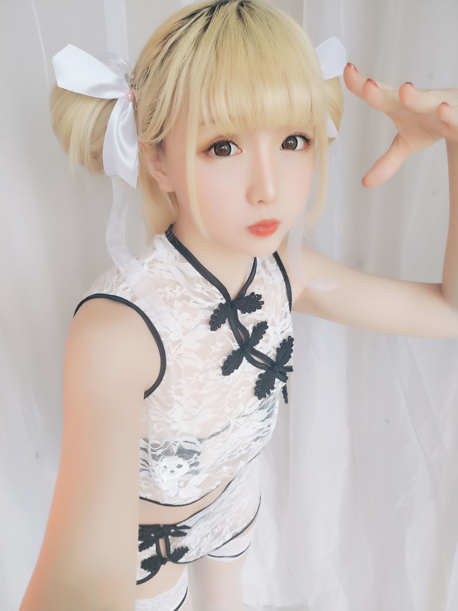 [萝莉COS] 星之迟迟 VOL.16 熊猫旗袍