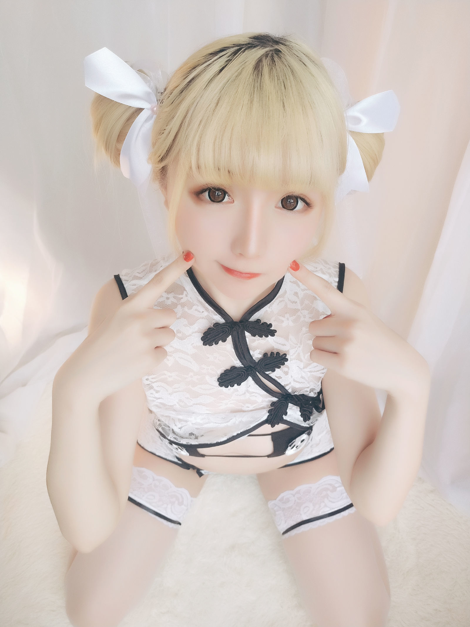 [萝莉COS] 星之迟迟 VOL.16 熊猫旗袍