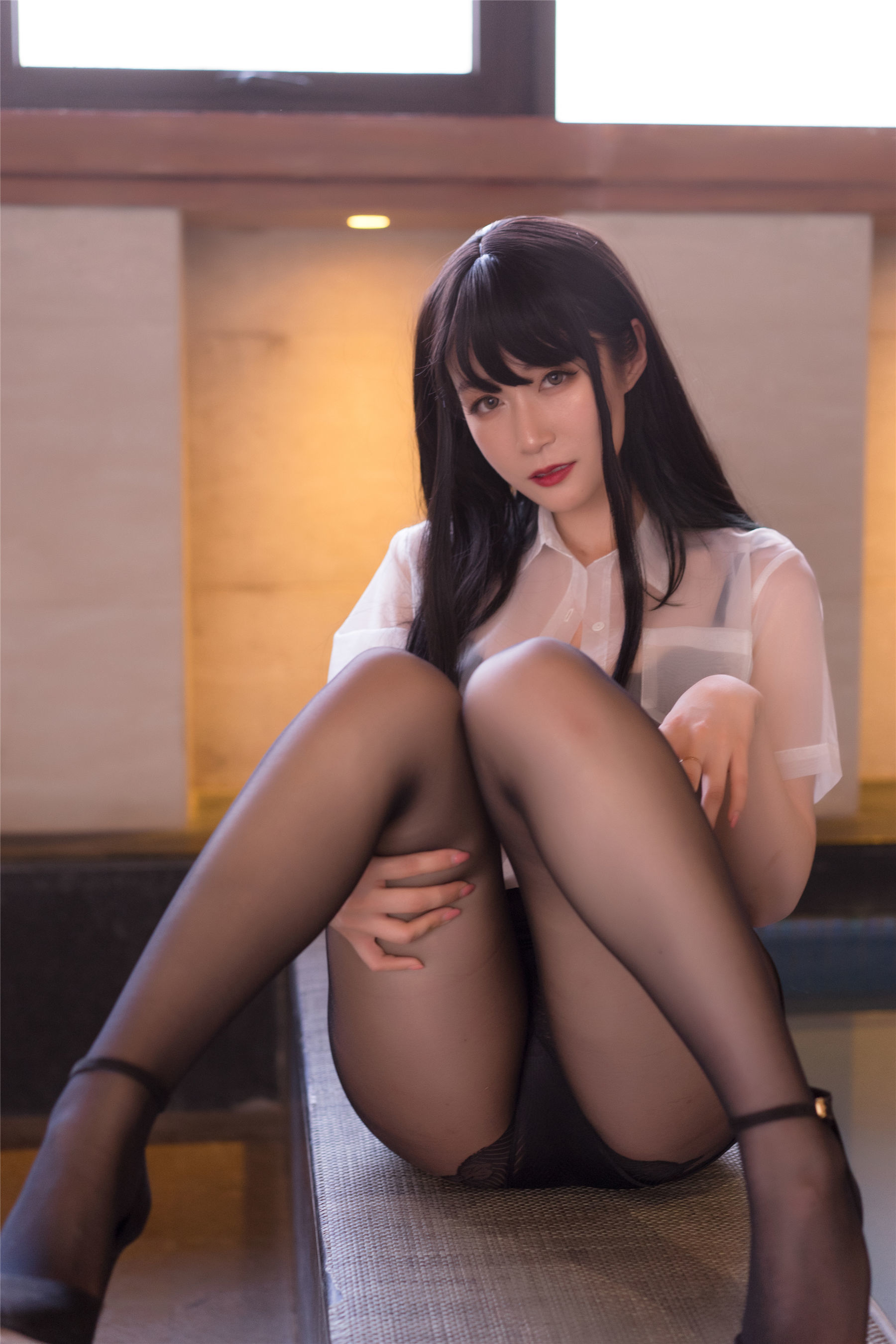 [萝莉COS] 白银&摇摇乐 - 姐妹丝诱