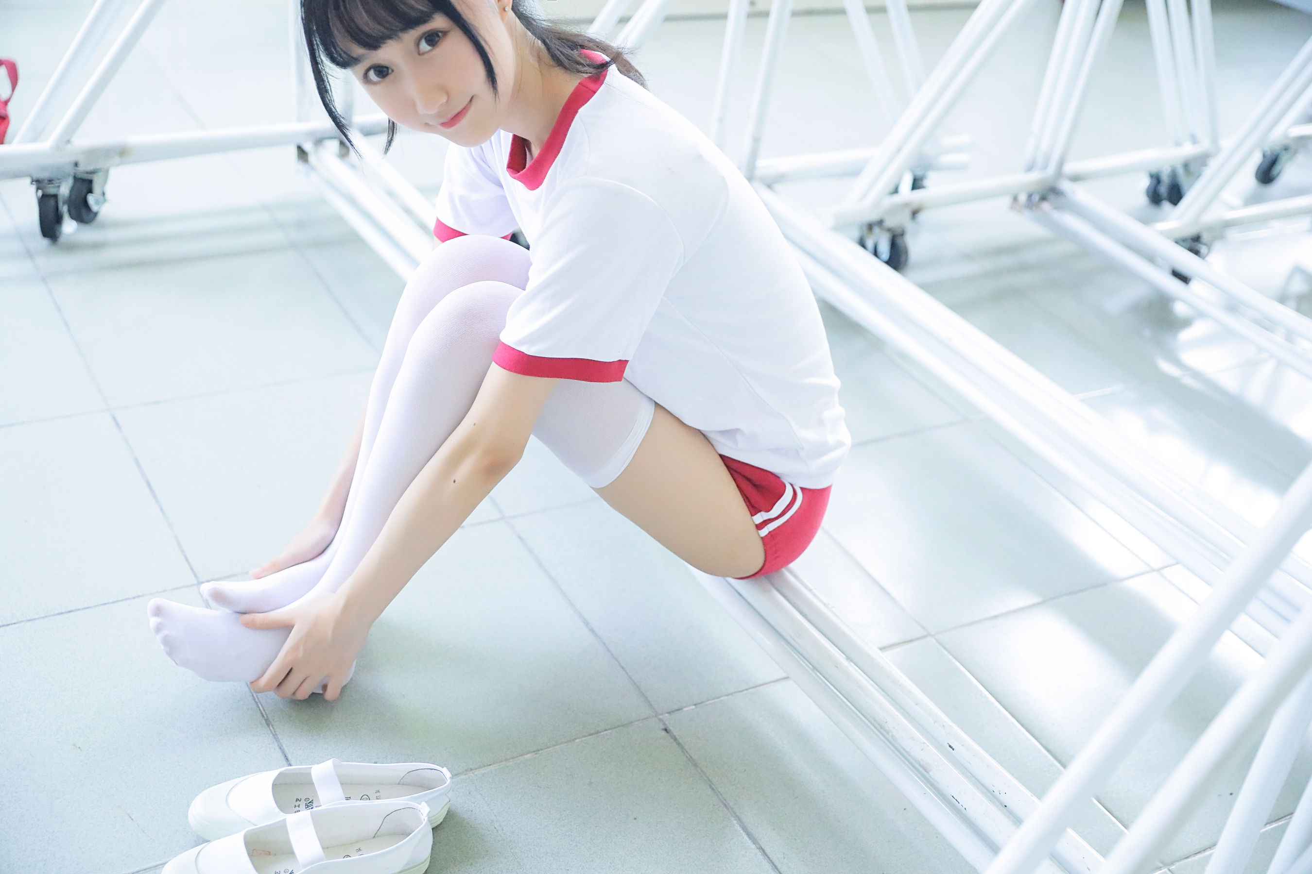 [萝莉COS] 木绵绵OwO - 上体育课啦