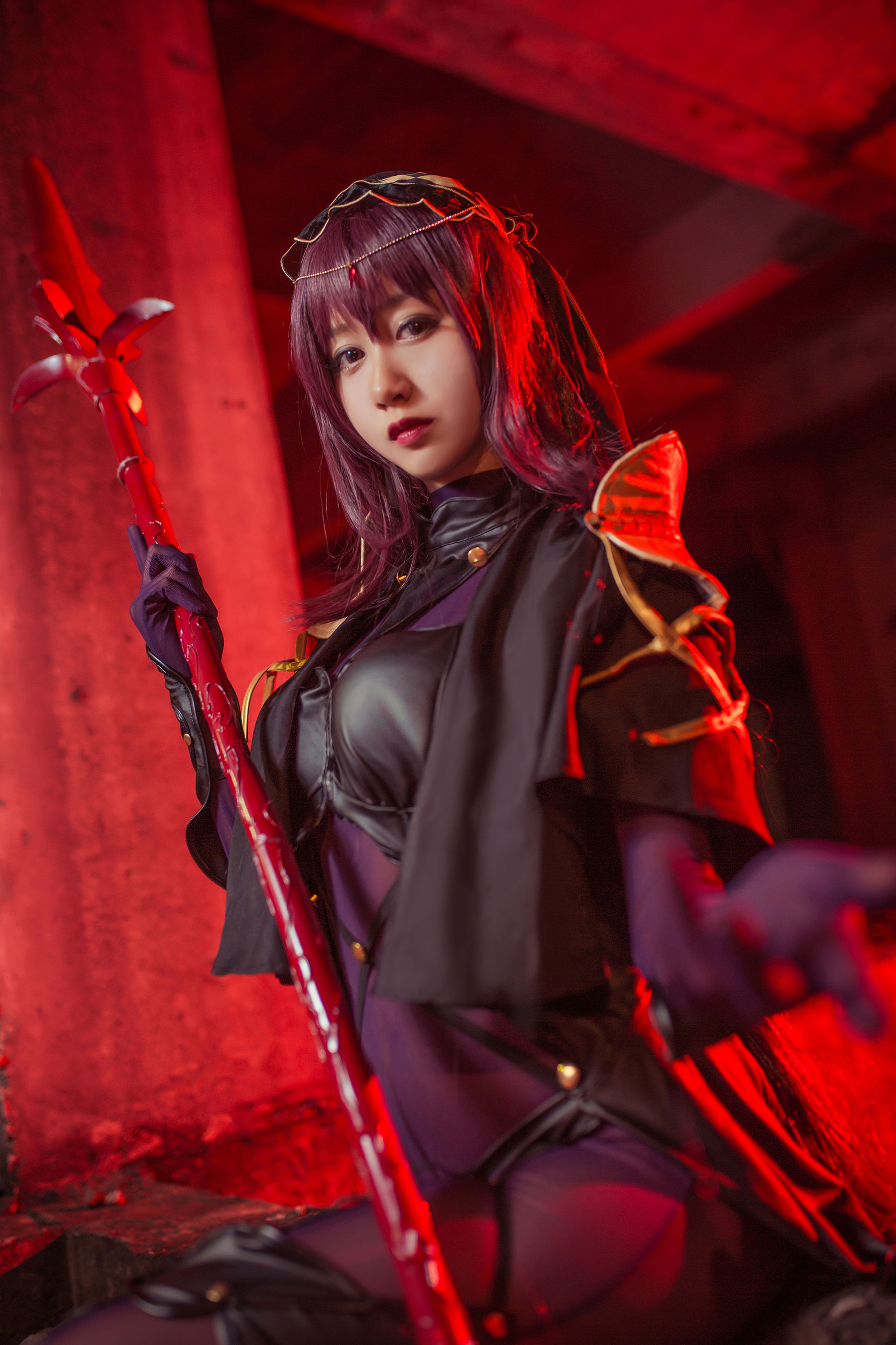 [萝莉COS] 木绵绵OwO - 斯卡哈