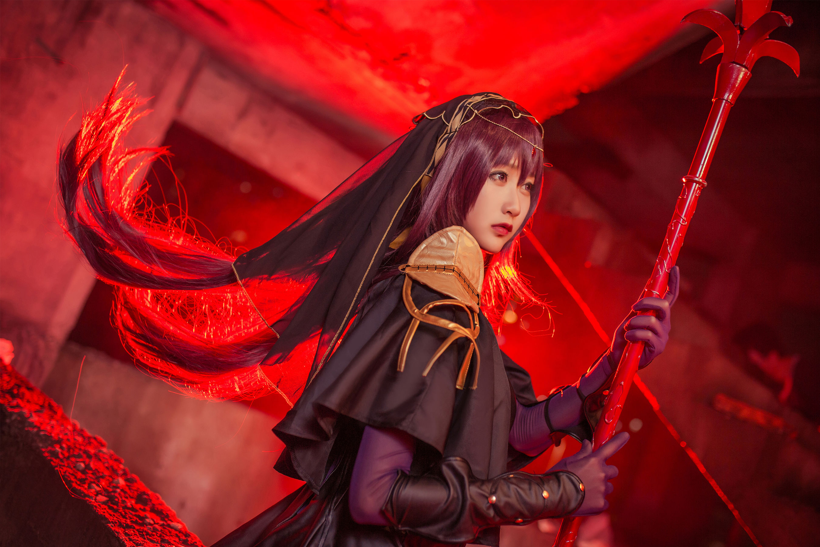 [萝莉COS] 木绵绵OwO - 斯卡哈