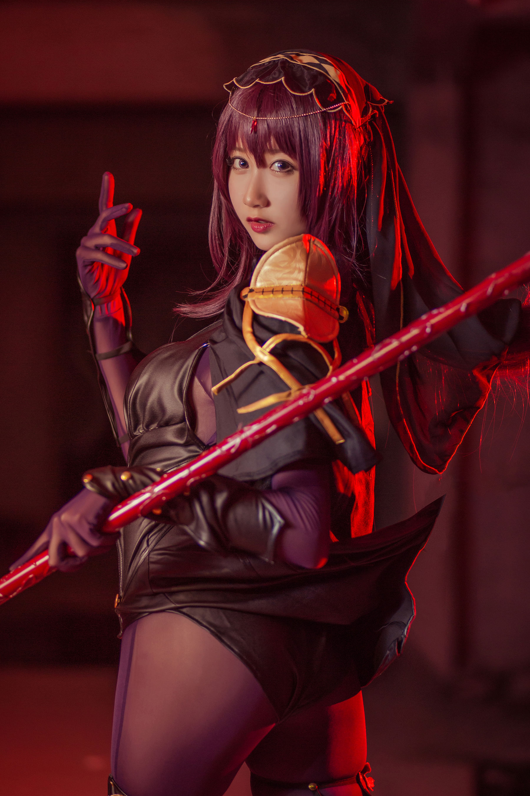 [萝莉COS] 木绵绵OwO - 斯卡哈