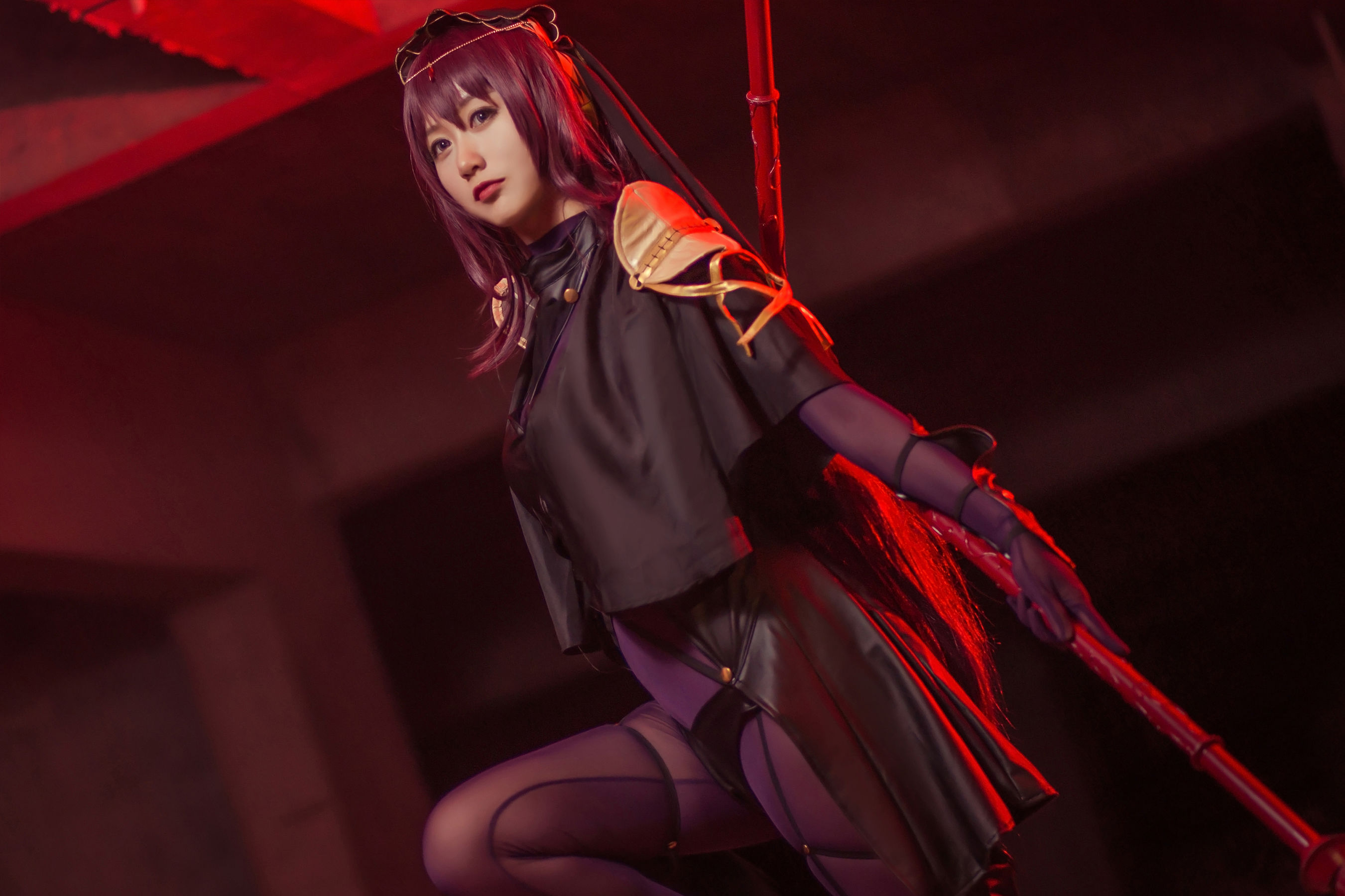 [萝莉COS] 木绵绵OwO - 斯卡哈