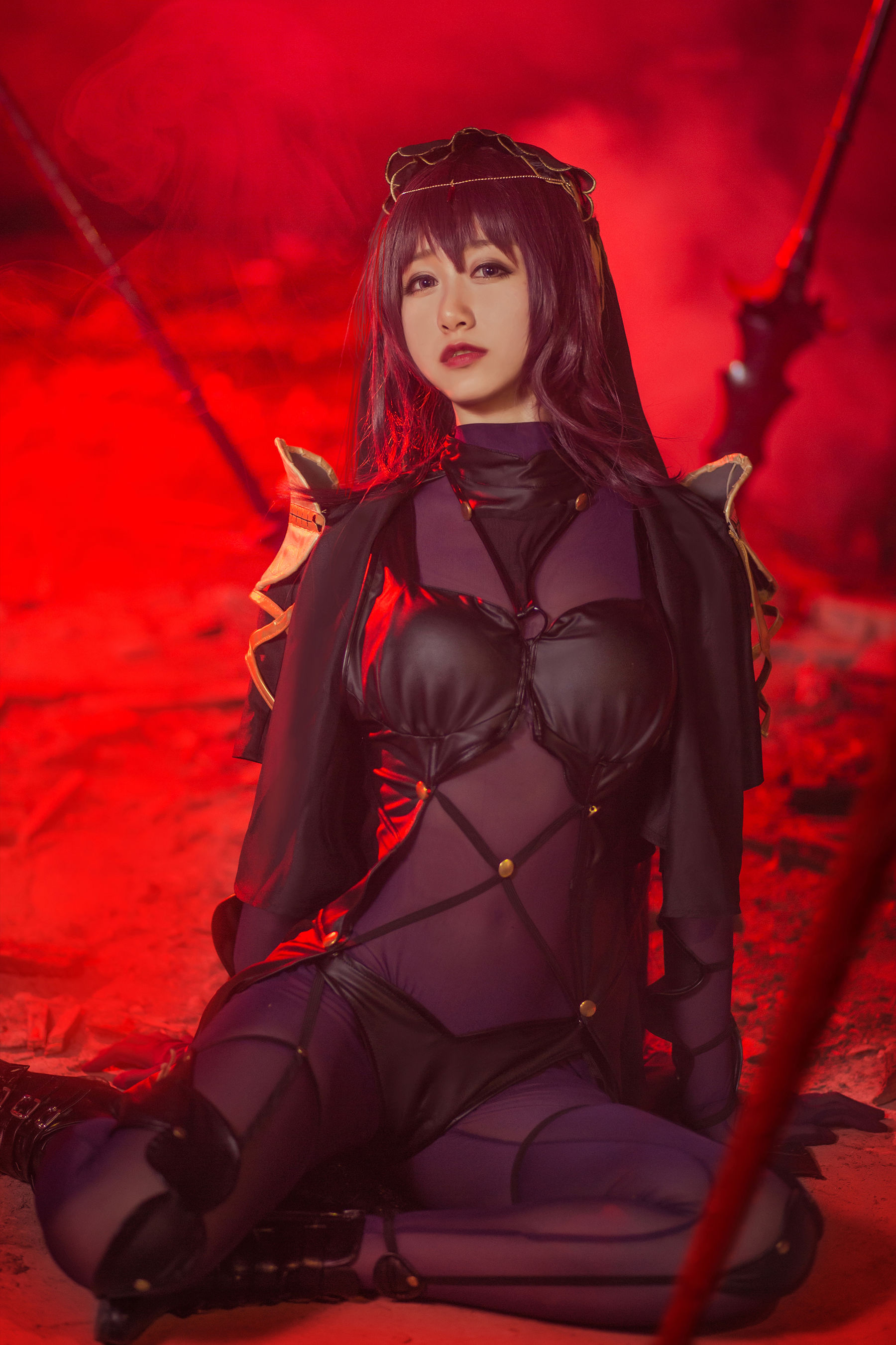 [萝莉COS] 木绵绵OwO - 斯卡哈