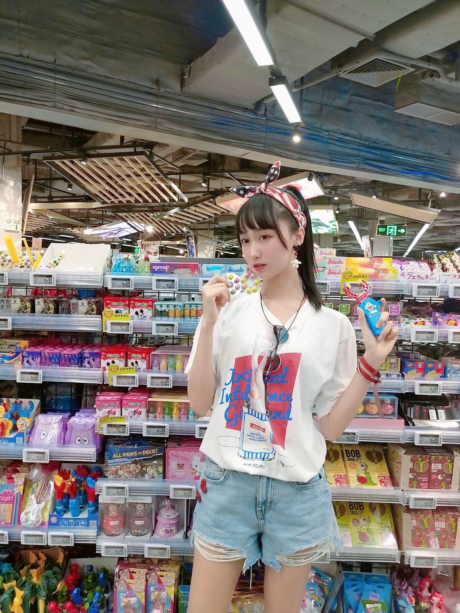 [萝莉COS] 木绵绵OwO - 智能型彼女T恤图