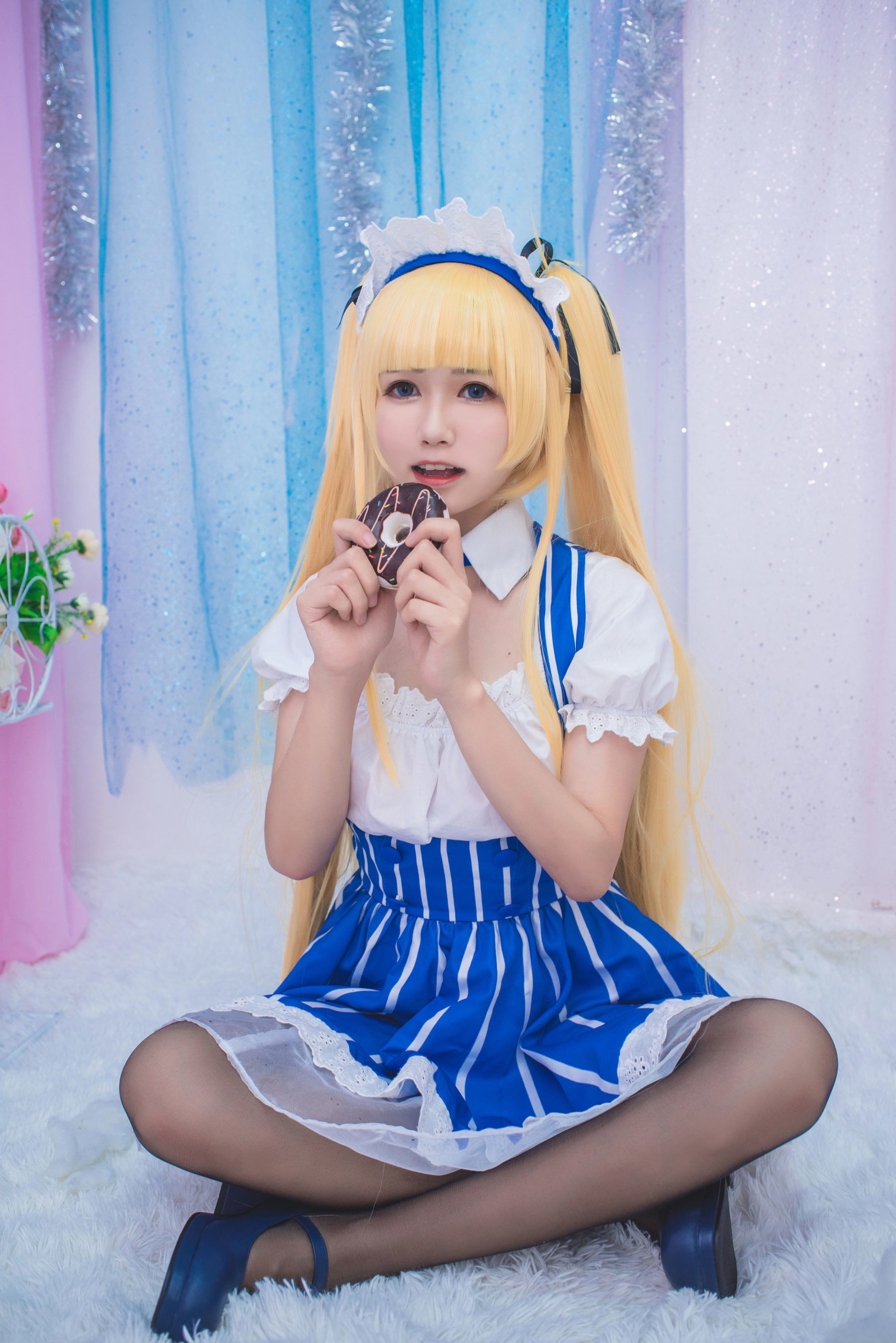 [萝莉COS] 白金Saki - 女仆