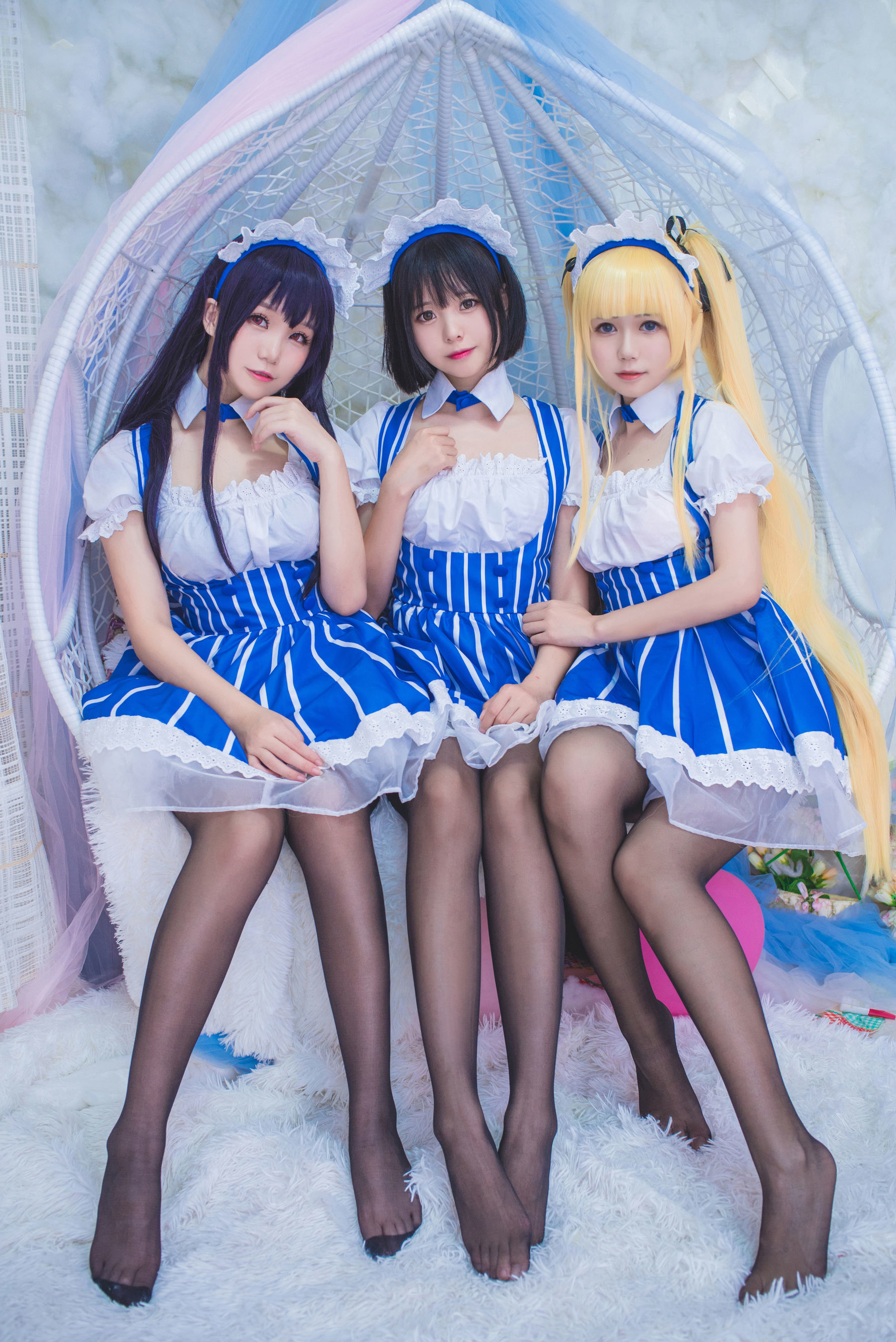 [萝莉COS] 白金Saki - 女仆