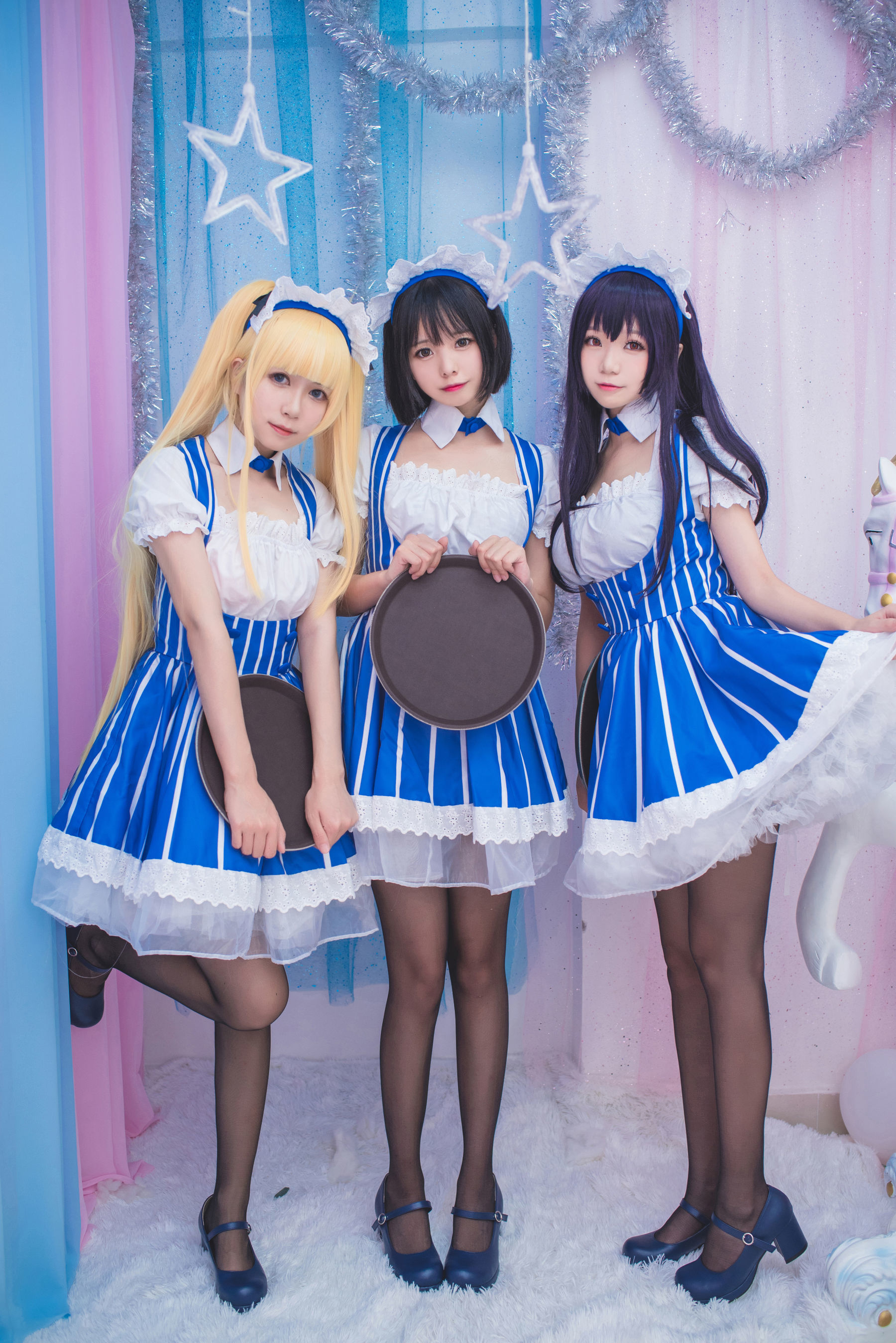 [萝莉COS] 白金Saki - 女仆