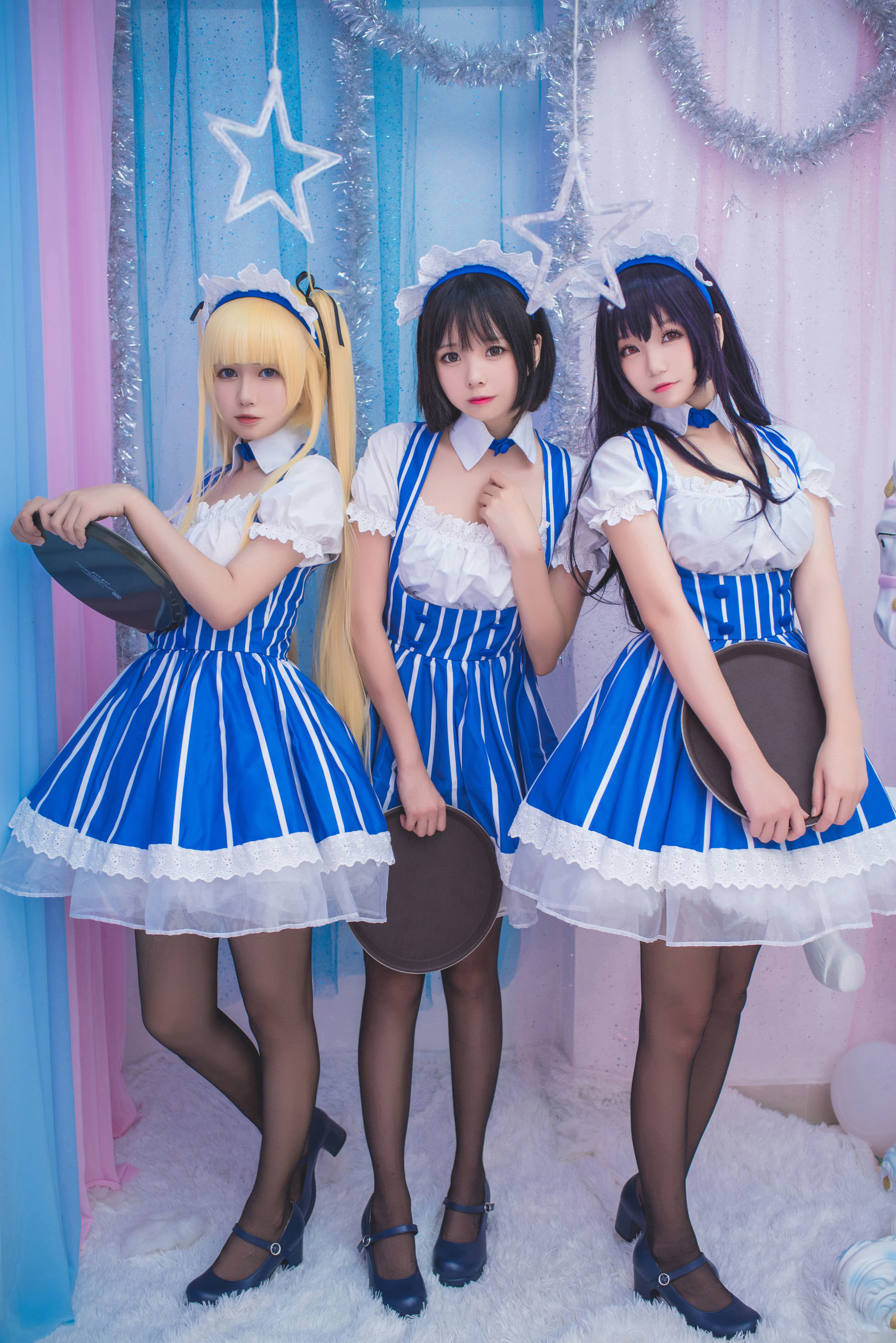 [萝莉COS] 白金Saki - 女仆