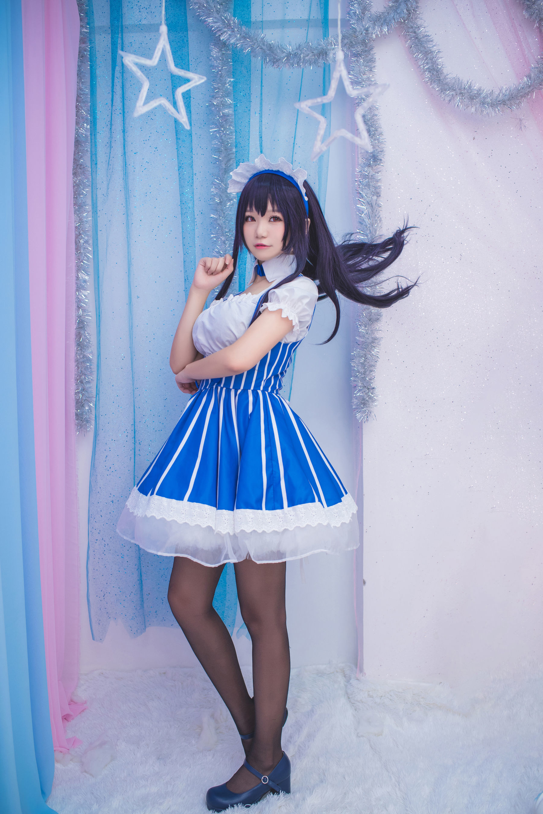 [萝莉COS] 白金Saki - 女仆