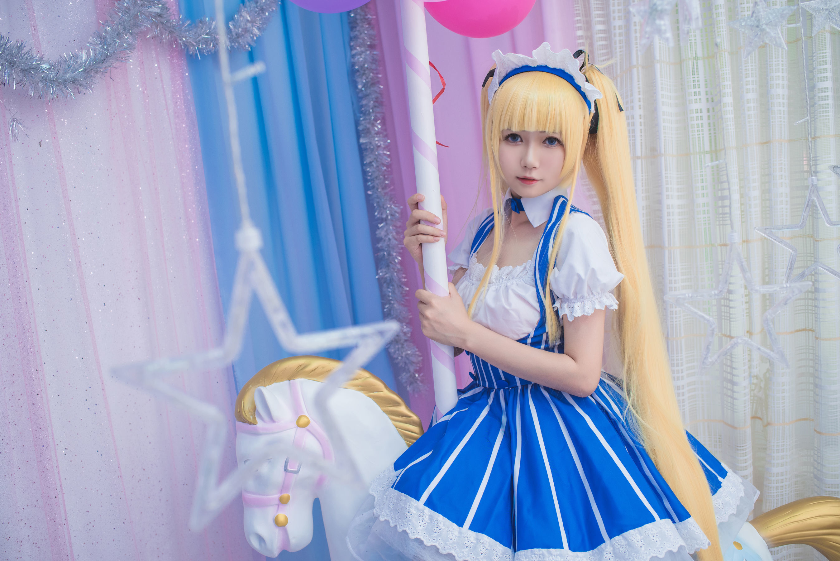 [萝莉COS] 白金Saki - 女仆