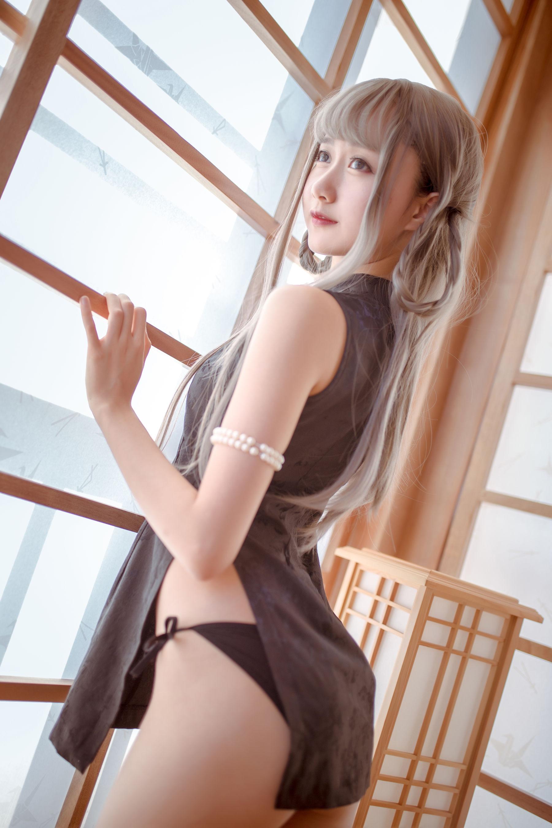 [萝莉COS] 木绵绵OwO - 魔女旗袍&小野妹子