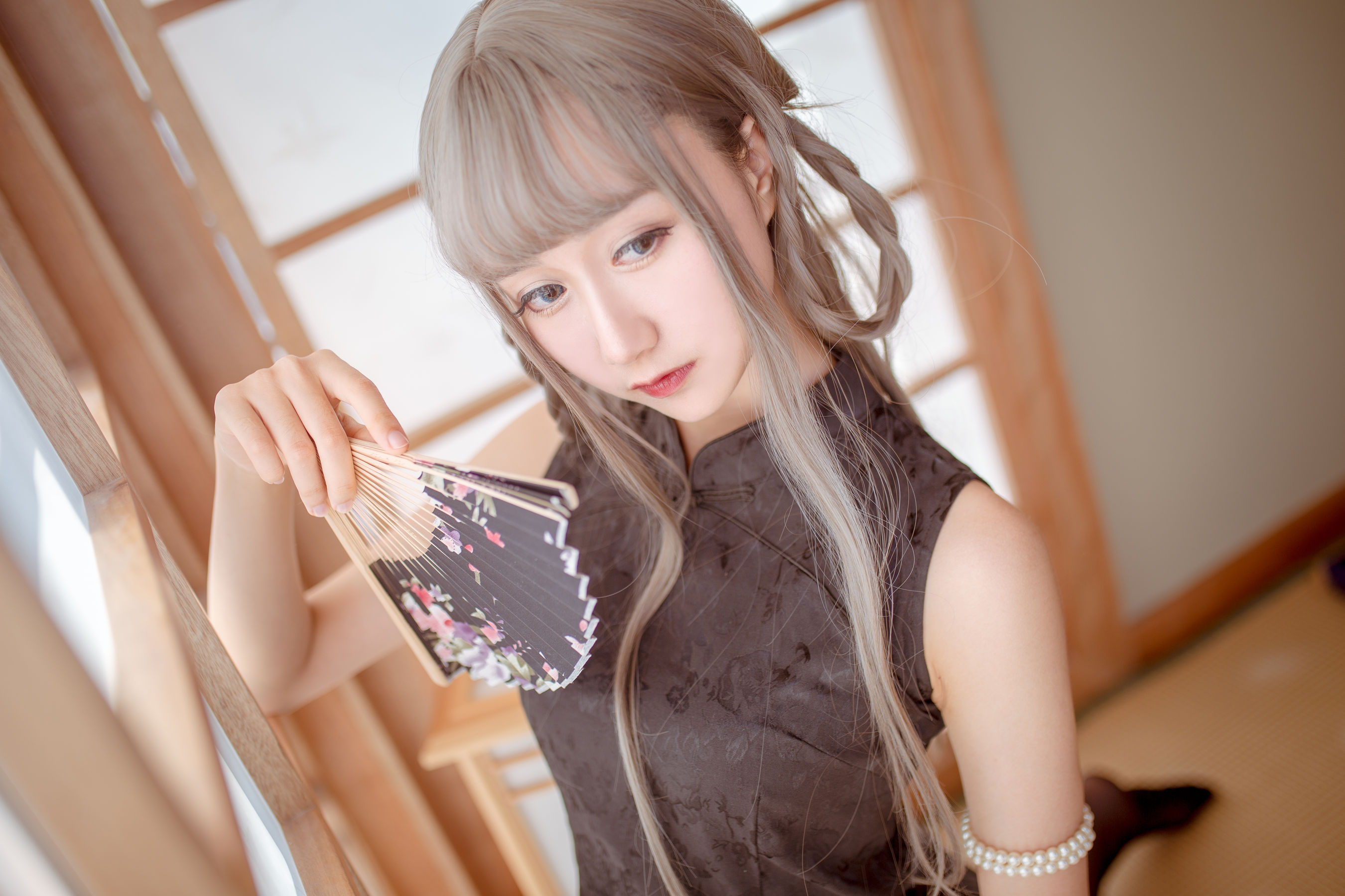 [萝莉COS] 木绵绵OwO - 魔女旗袍&小野妹子