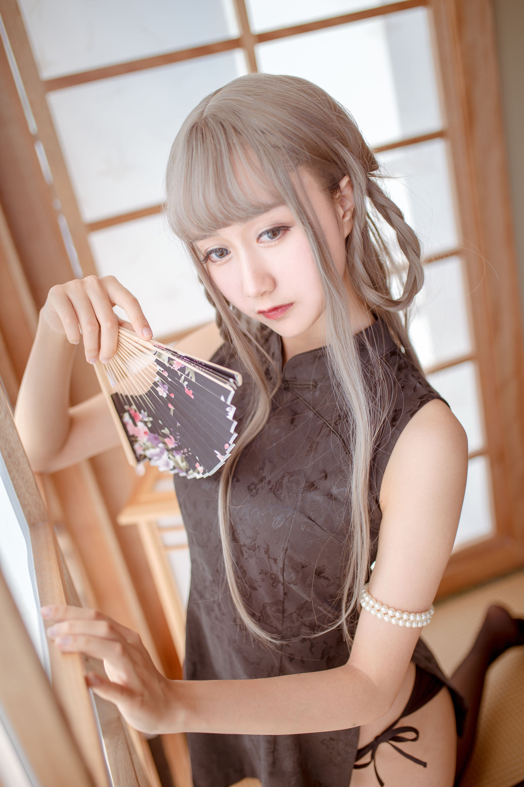 [萝莉COS] 木绵绵OwO - 魔女旗袍&小野妹子