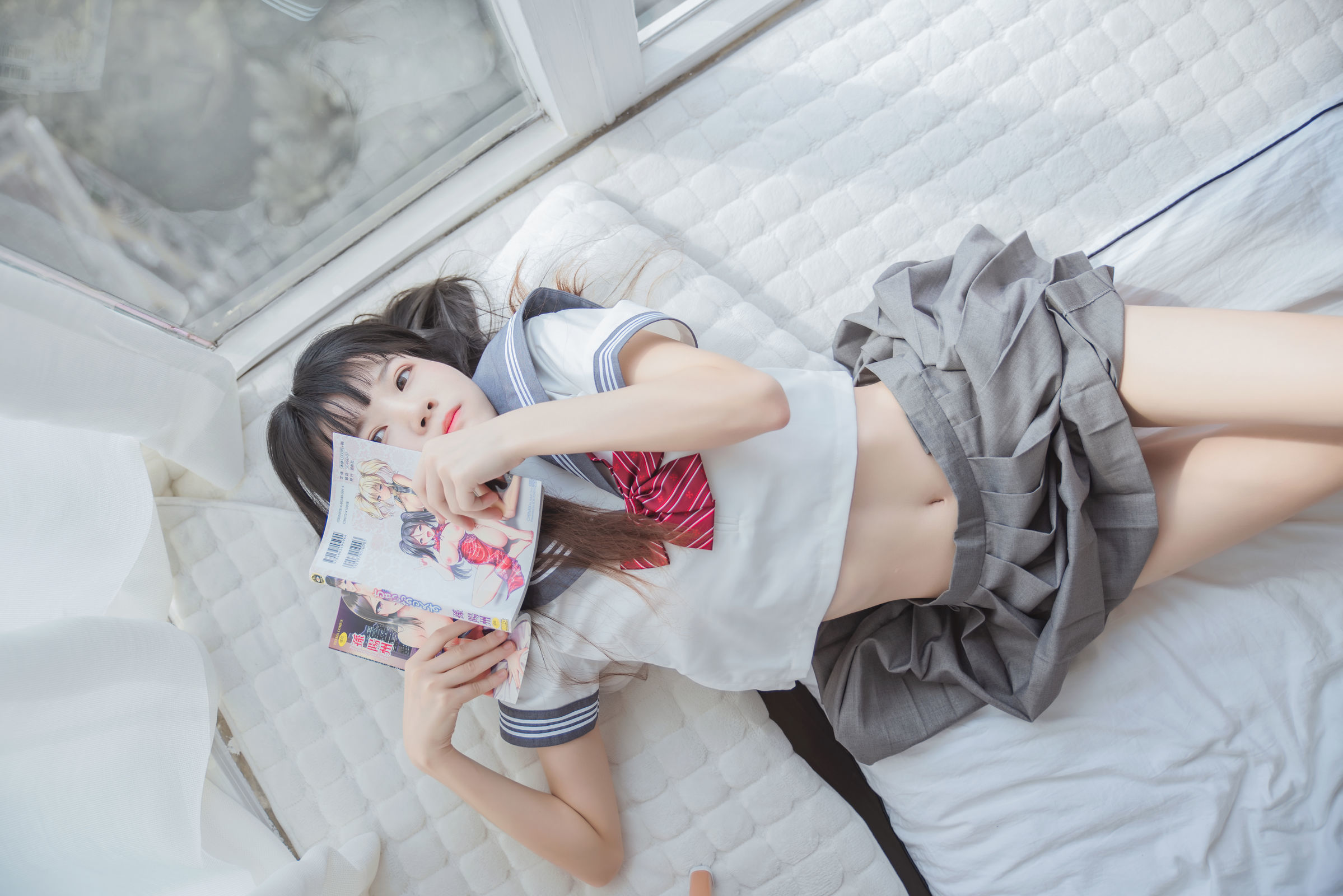 [萝莉COS] 桜桃喵 - 心形胖次