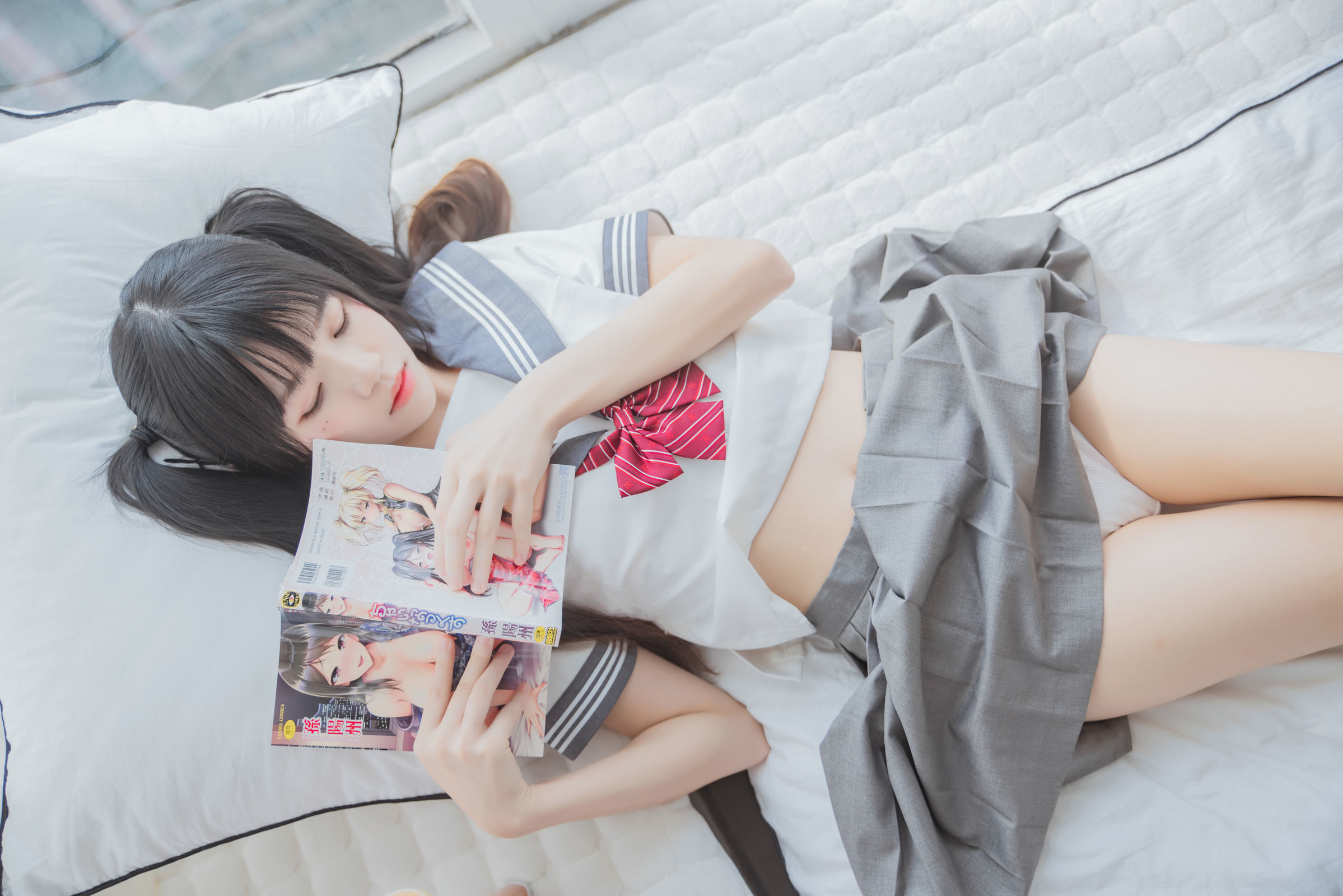[萝莉COS] 桜桃喵 - 心形胖次