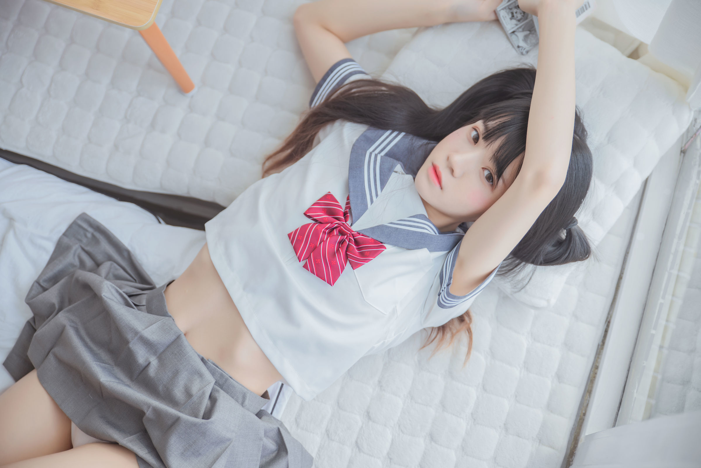 [萝莉COS] 桜桃喵 - 心形胖次