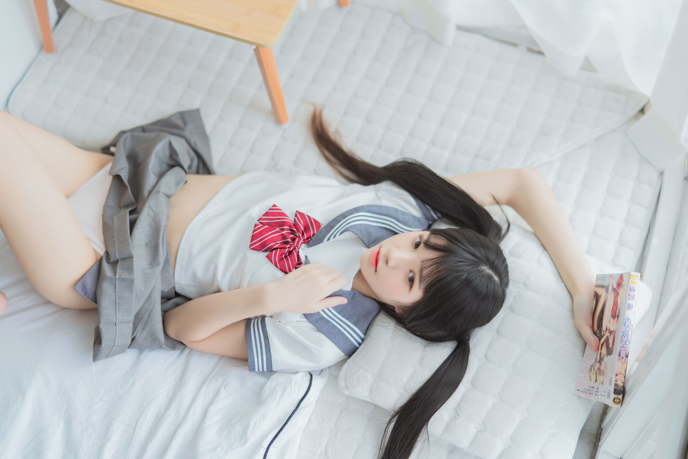 [萝莉COS] 桜桃喵 - 心形胖次