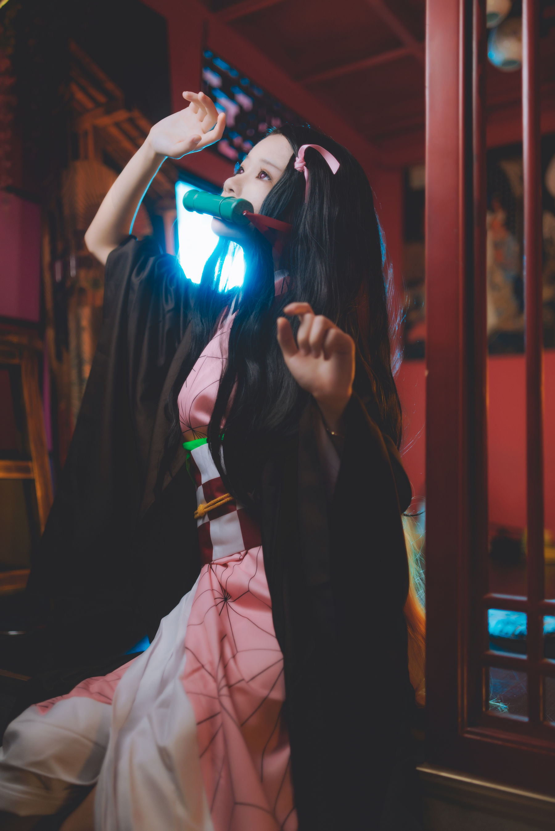 [萝莉COS] 桜桃喵 - 灶门祢豆子